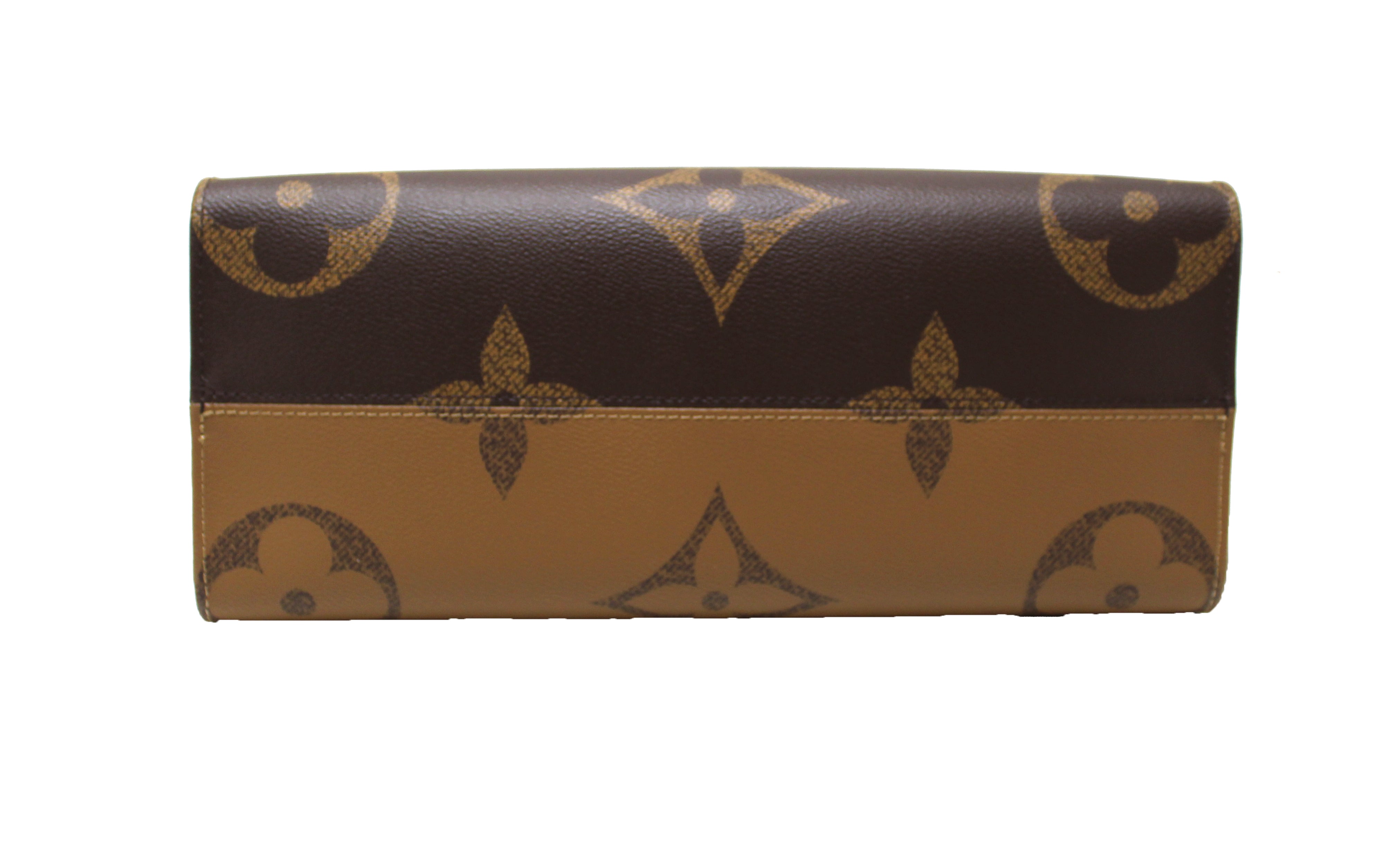 Authentic Louis Vuitton Giant Monogram Canvas OnTheGo MM Tote Bag - Luxury Designer Handbag for Women, Perfect for Work, Travel & Everyday Use