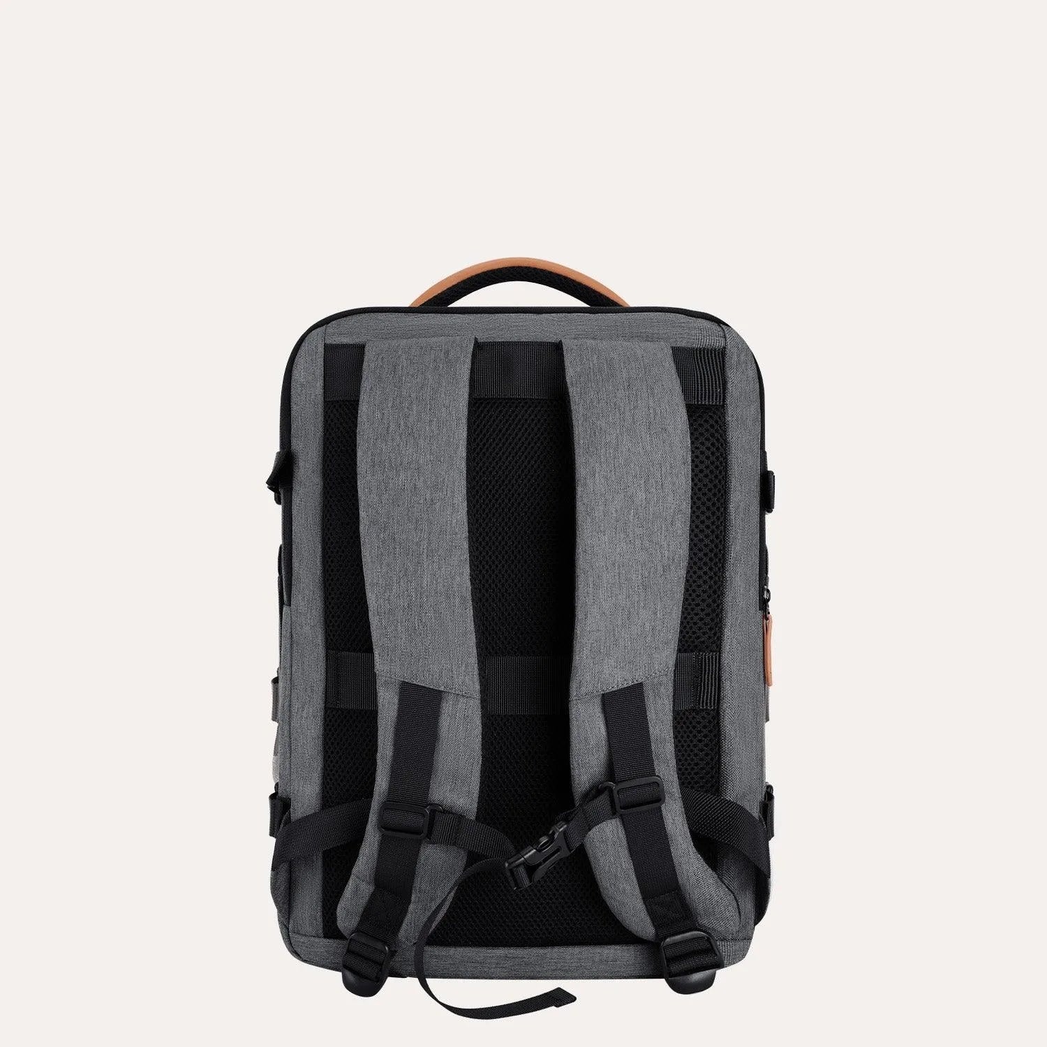 Falco 40L Expandable Airline Approved Carry On Travel Backpack - Waterproof Laptop Backpack for Business Travel, Weekend Trips & Commuting