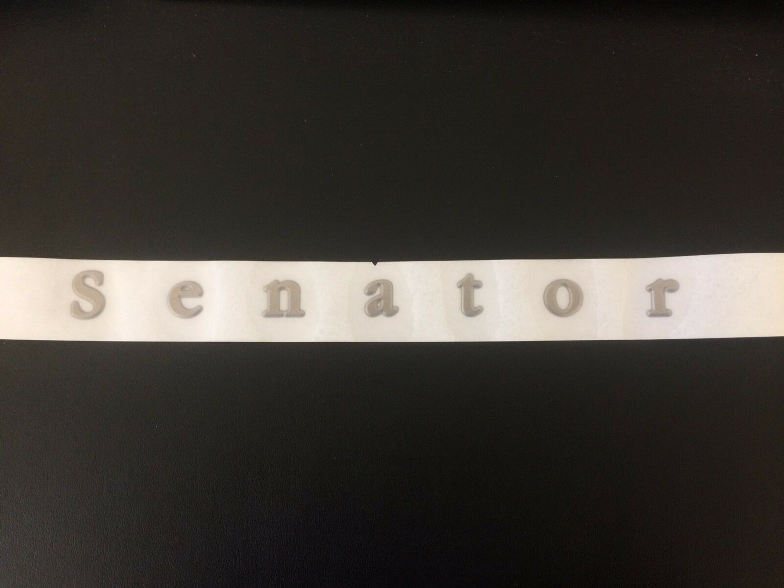 Genuine HSV VX Senator Boot Lid Badge - High-Quality Replacement Emblem for HSV VX Senator - Perfect for Car Restoration & Customization