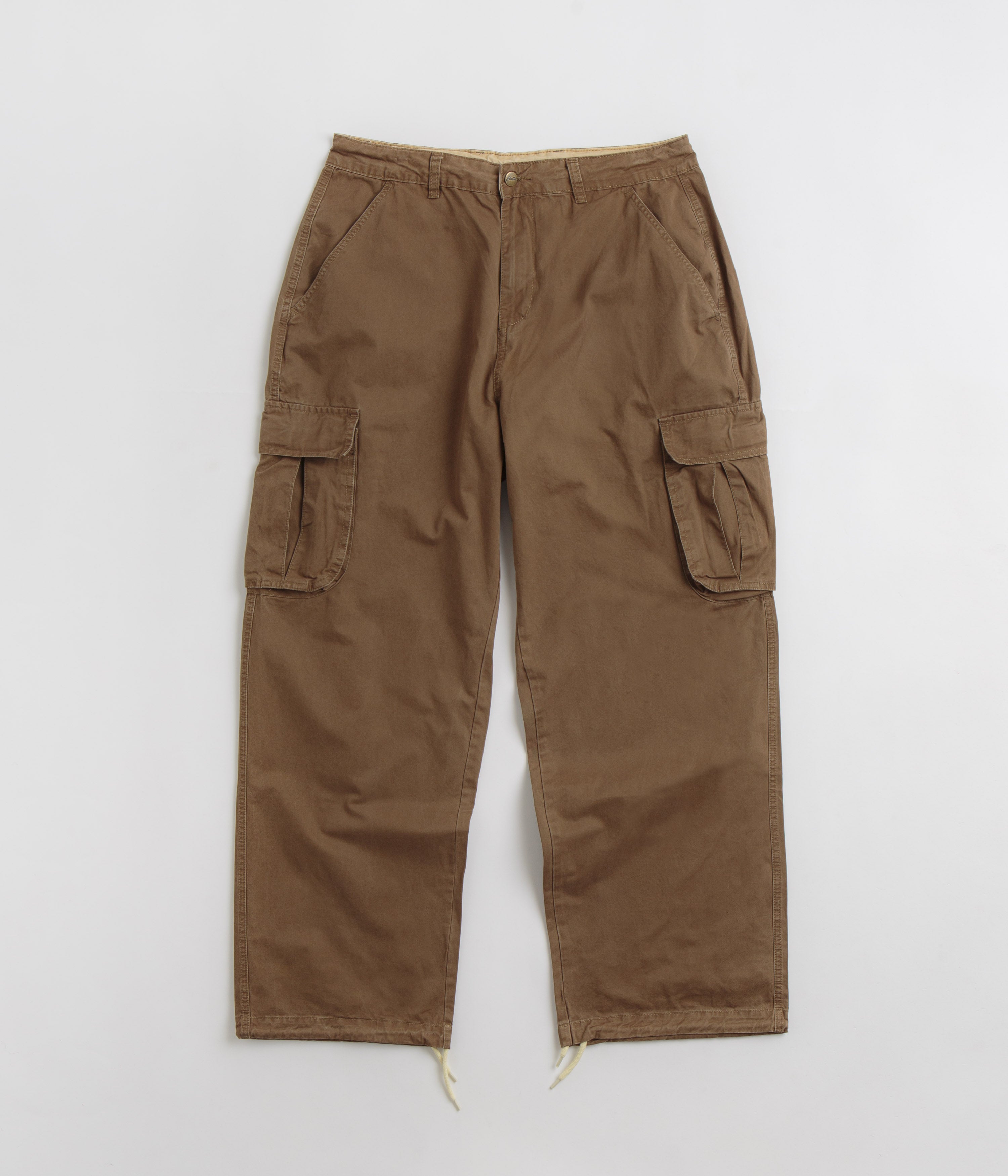 Butter Goods Field Cargo Pants Brick - Durable Tactical Work Pants for Men | Outdoor Hiking, Camping & Workwear