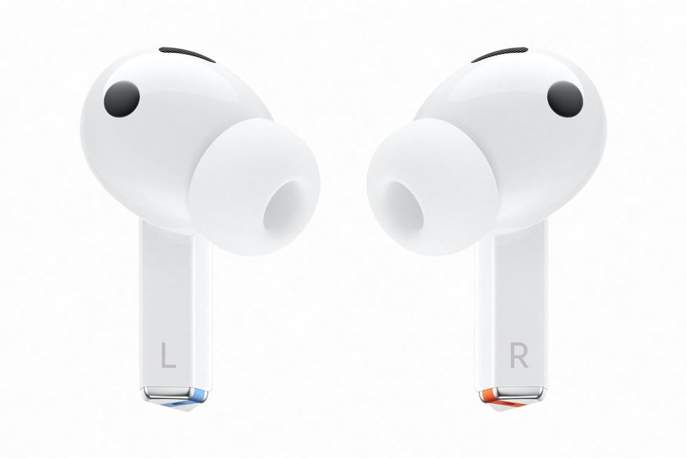 Samsung Galaxy Buds3 Pro Wireless Bluetooth Earbuds with ANC, IPX7 Waterproof, AI Translator, Hi-Fi Sound & 360 Audio - White (CAD Version with Warranty) | Perfect for Gym, Travel & Work Calls