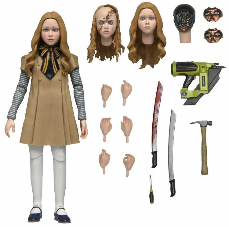 M3GAN NECA Ultimate Action Figure - Collectible Movie Character Toy for Fans & Collectors - Perfect for Display, Gifts, and Cosplay Scenes