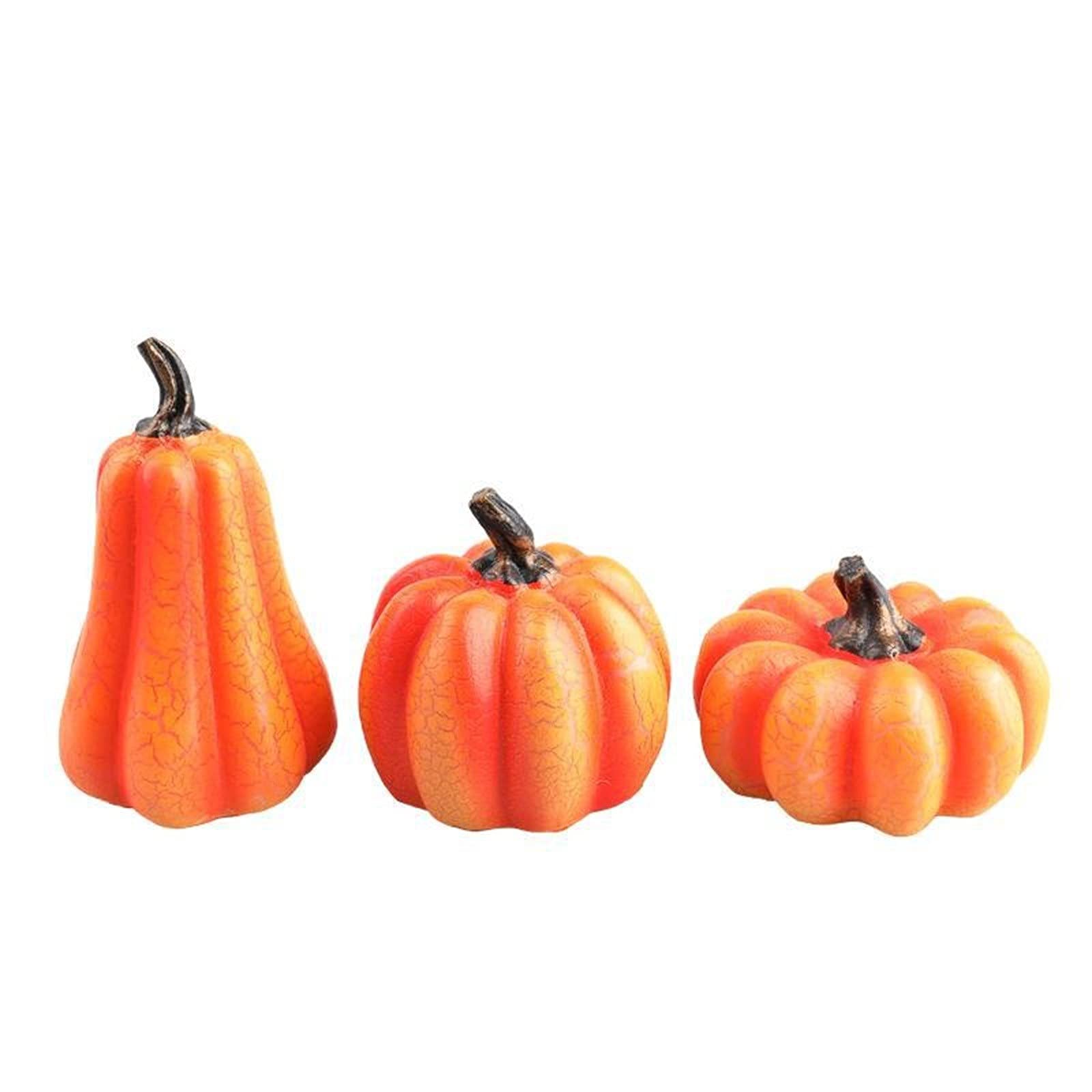 Yiser Halloween Pumpkin Lights - 3D LED Battery-Powered String Lights for Indoor/Outdoor Decor (10ft Orange) - Perfect for Patio, Lawn, Garden & Party Decorations