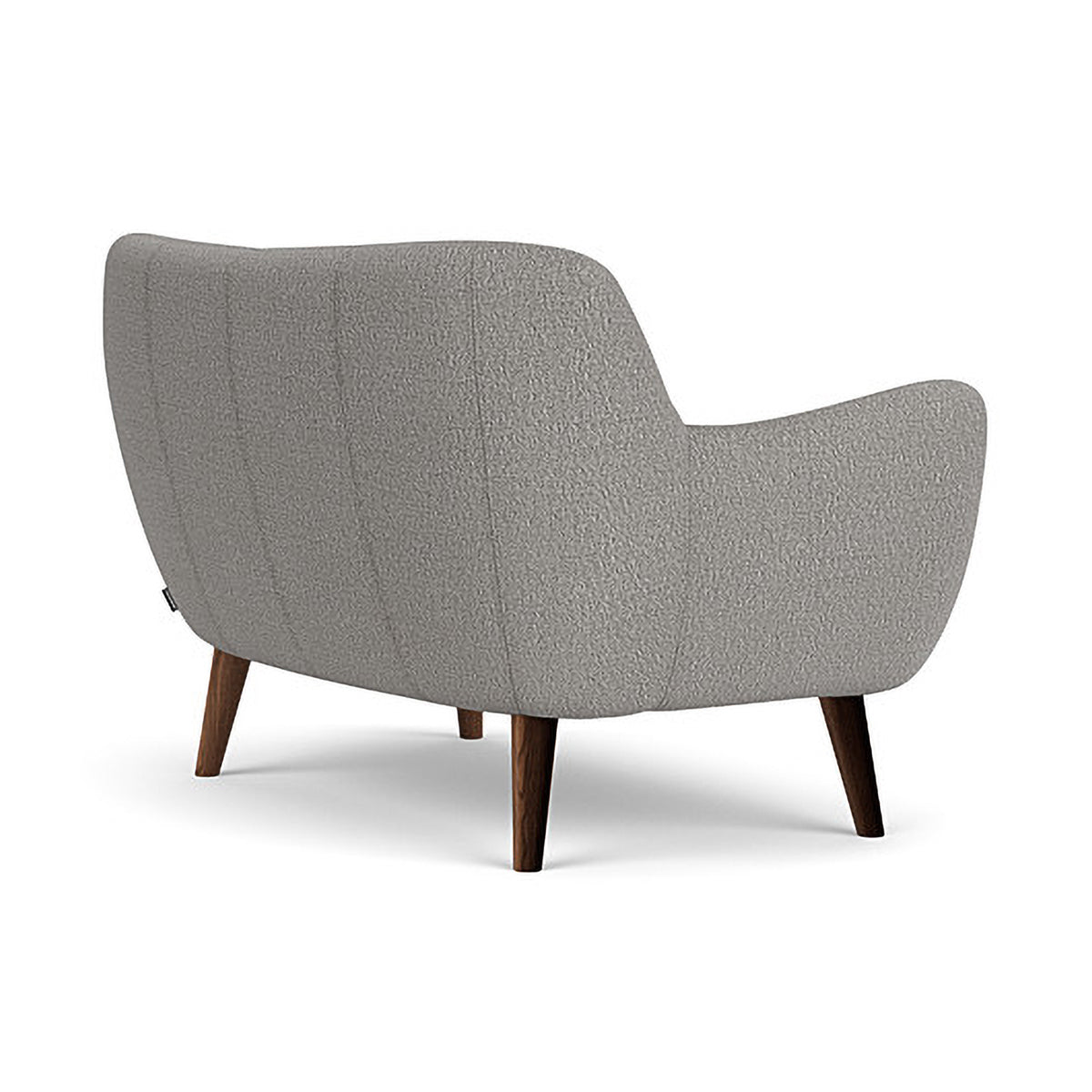 Herman Boucle 2 Seater Sofa - Modern Upholstered Loveseat for Living Room, Lounge & Small Spaces | Soft Fabric Couch with Sturdy Frame | Perfect for Apartments, Dorms & Cozy Home Decor