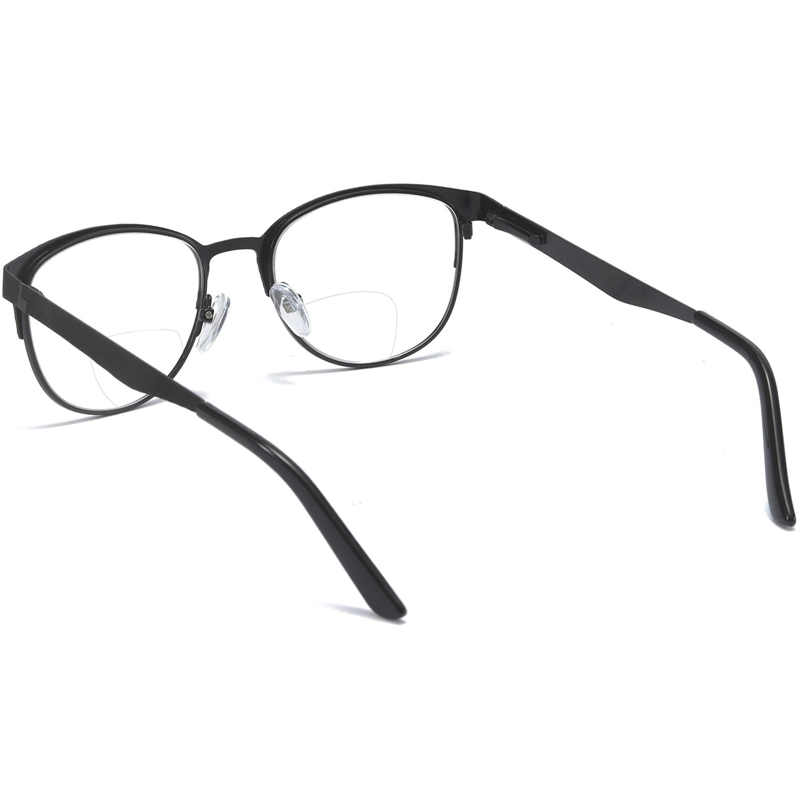 MMOWW Bifocal Reading Glasses for Women - Blue Light Blocking, Purple Frame (3.50) - Perfect for Office & Screen Use