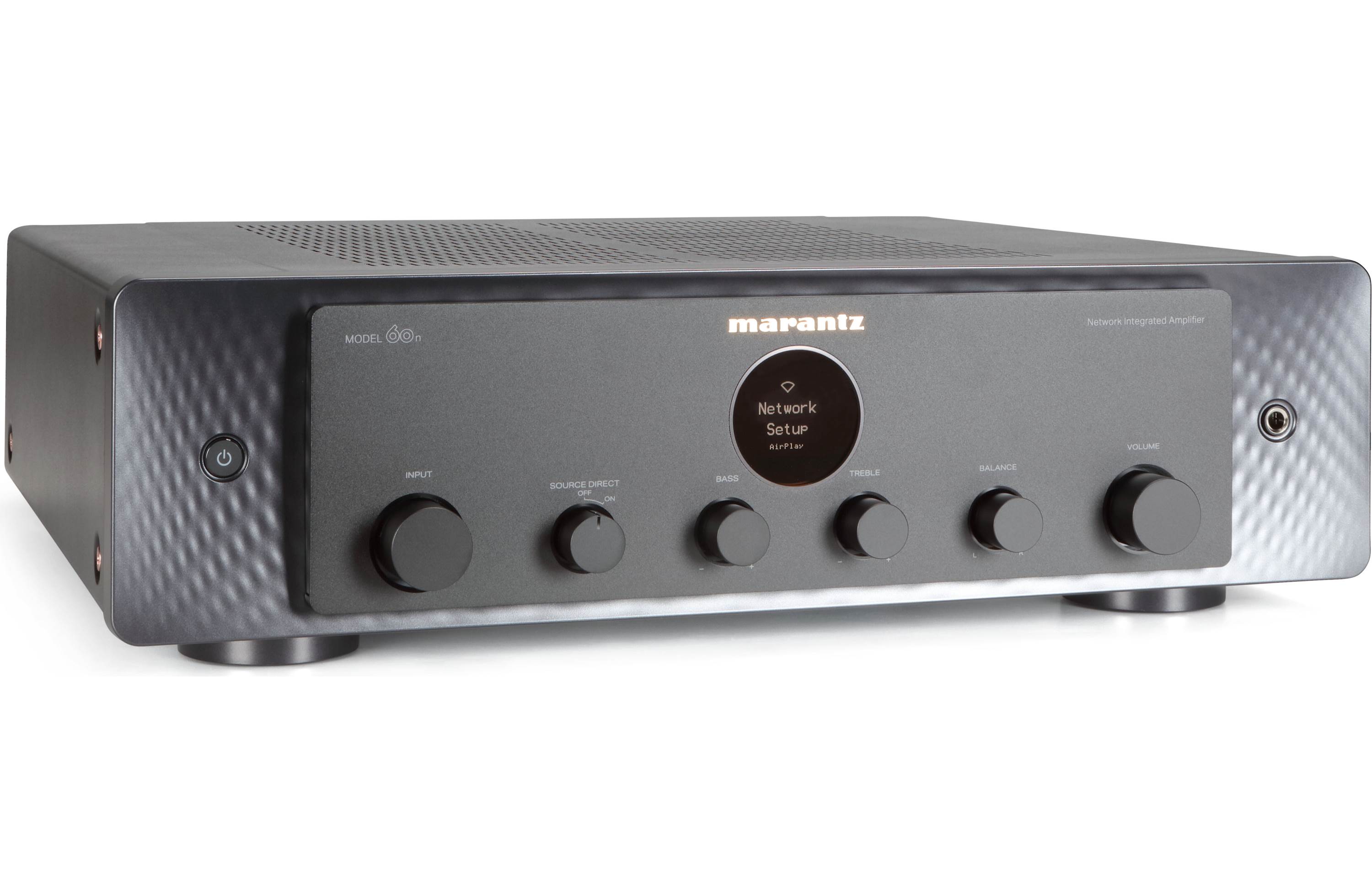 Marantz Model 60N Hi-Fi Network Integrated Amplifier with HEOS Built-in | Wireless Streaming, Home Theater & Audiophile Sound System | Perfect for Living Room, Studio & Music Enthusiasts