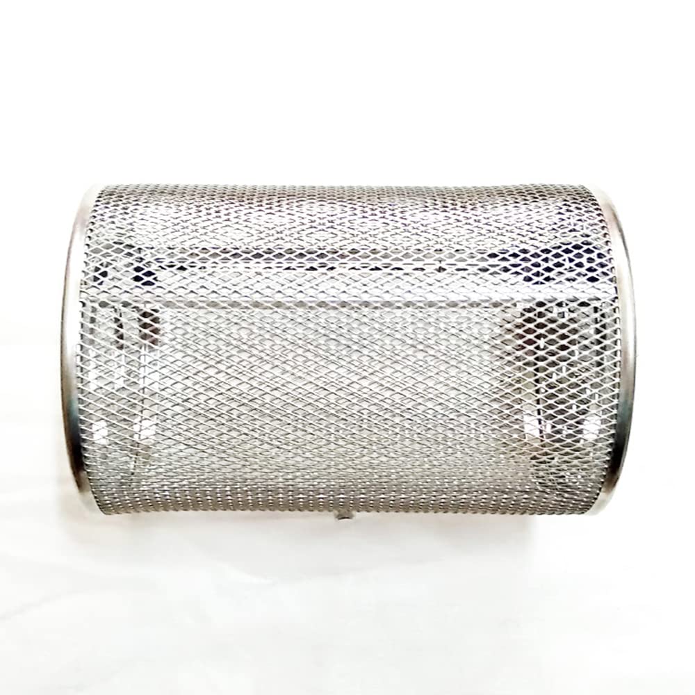 Stainless Steel Universal Oven Roast Basket - Replacement Baking Rotisserie Cage for Nuts, Beans, Peanuts - Compatible with Electric Ovens & BBQ Grills - Perfect for Roasting, Baking, and Grilling at Home