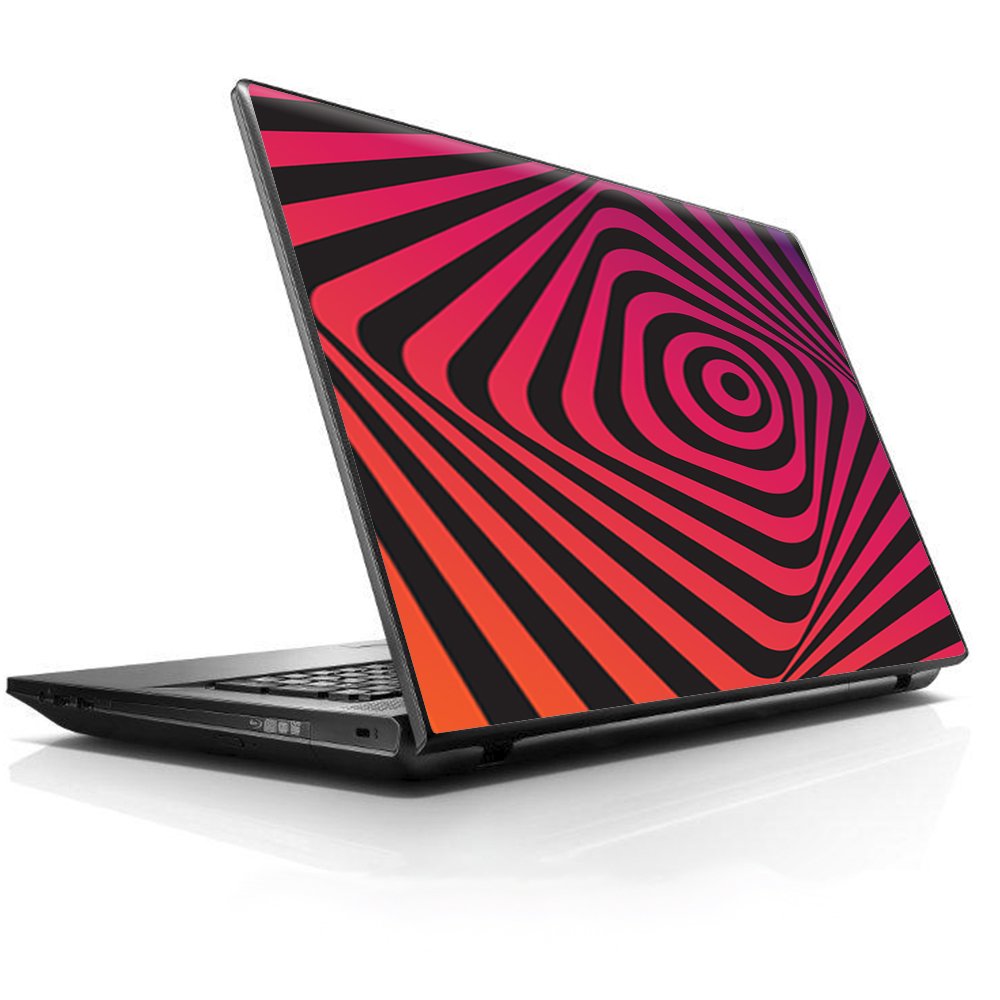 15.6 Inch Laptop Skin Vinyl Sticker - Abstract Psychedelic Design - Fits HP, Lenovo, MacBook, Dell, Asus, Acer (13.3