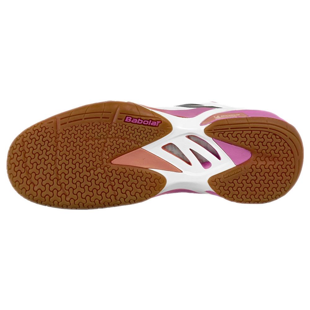Babolat Women's Shadow Tour Tennis Shoes - White & Pink | Lightweight Performance Sneakers for Women | Perfect for Court Play & Casual Wear