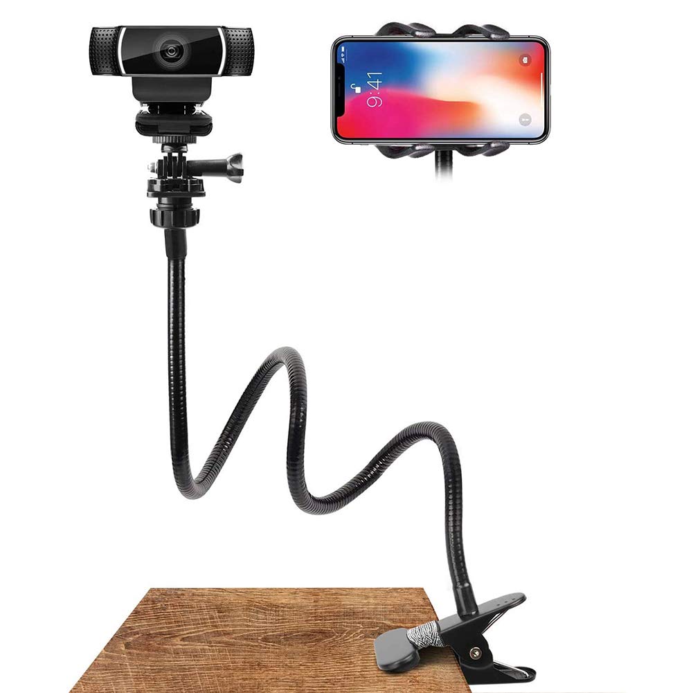 Flexible Webcam & Phone Mount with 1/4