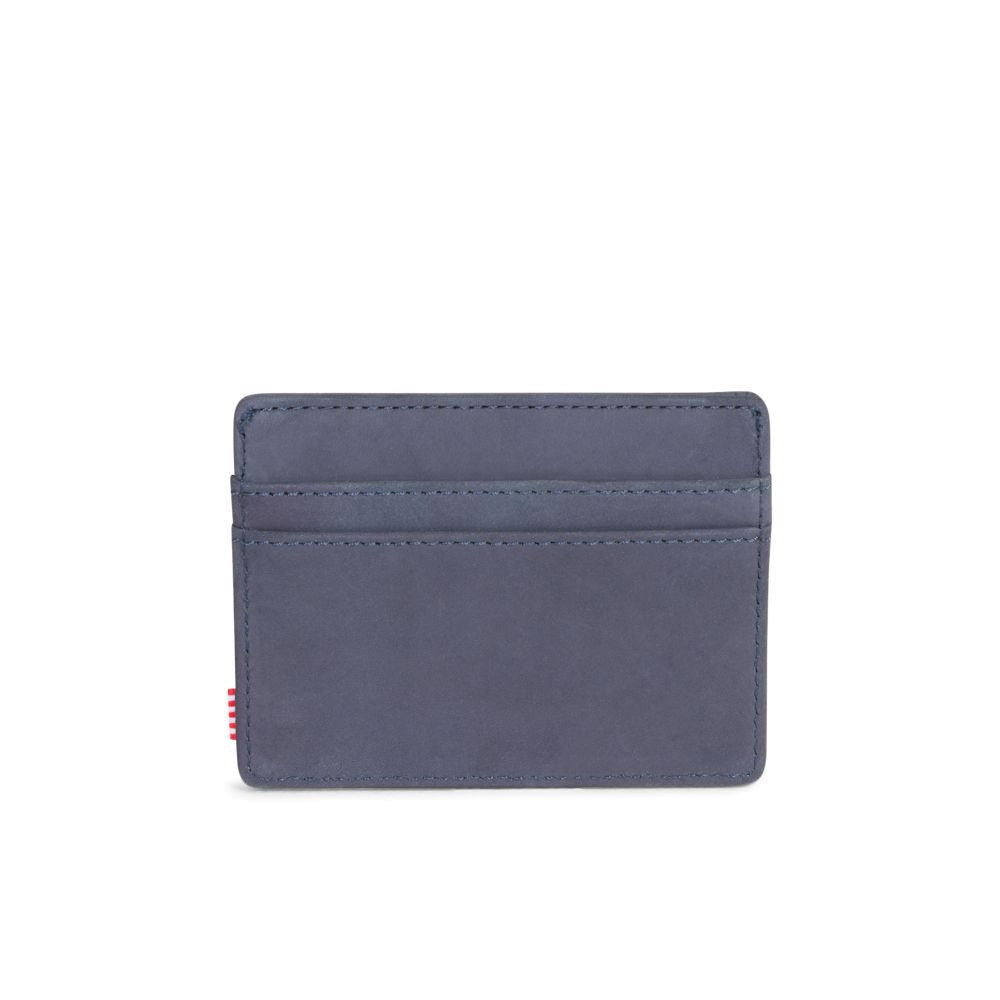 Herschel Beaded Collection Charlie Wallet in Peacoat Nubuck Leather - Stylish & Durable RFID-Blocking Wallet for Everyday Use & Travel