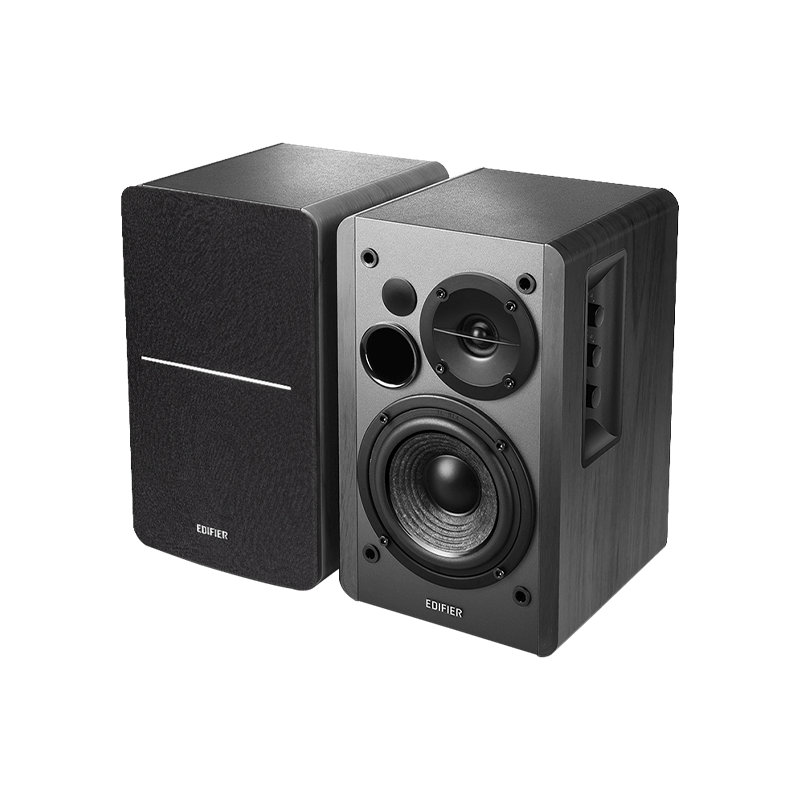 Edifier R1280DBS Active Bluetooth Bookshelf Speakers - 42W RMS Power, Wireless Audio Streaming, Premium Sound Quality | Perfect for Home Theater, Gaming & Music Listening (Black)