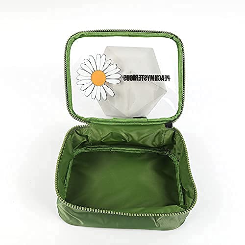 RIGOENT Large Makeup Storage Bag - Waterproof Cosmetic Pouch Organizer for Travel (1 PC) - Perfect for Makeup Brushes, Lipsticks & Skincare Essentials | Home, Gym & Vacation Use