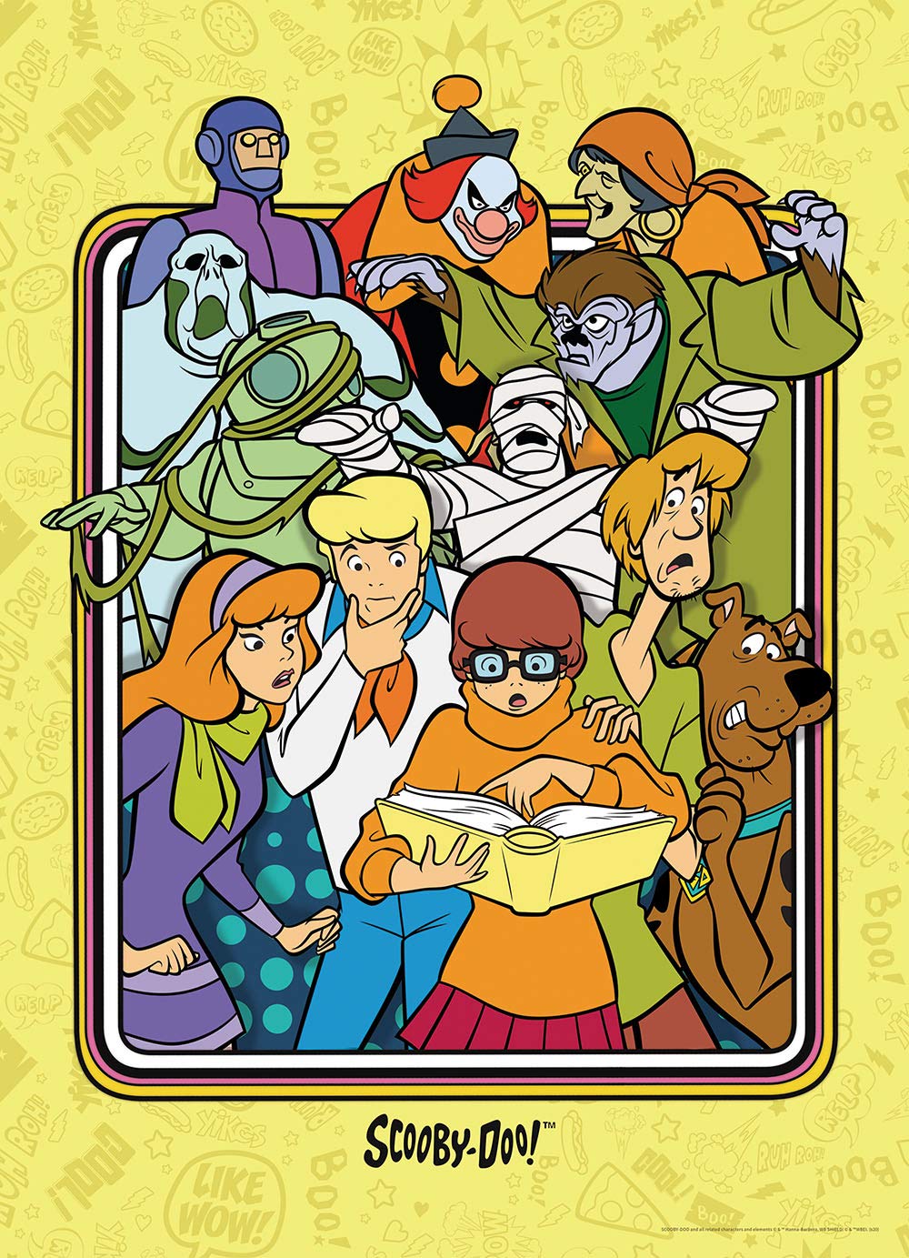 Scooby Doo Those Meddling Kids 1000 Piece Jigsaw Puzzle - Fun Family Game Night Activity for Kids & Adults - Perfect for Home Decor, Gifts & Relaxation