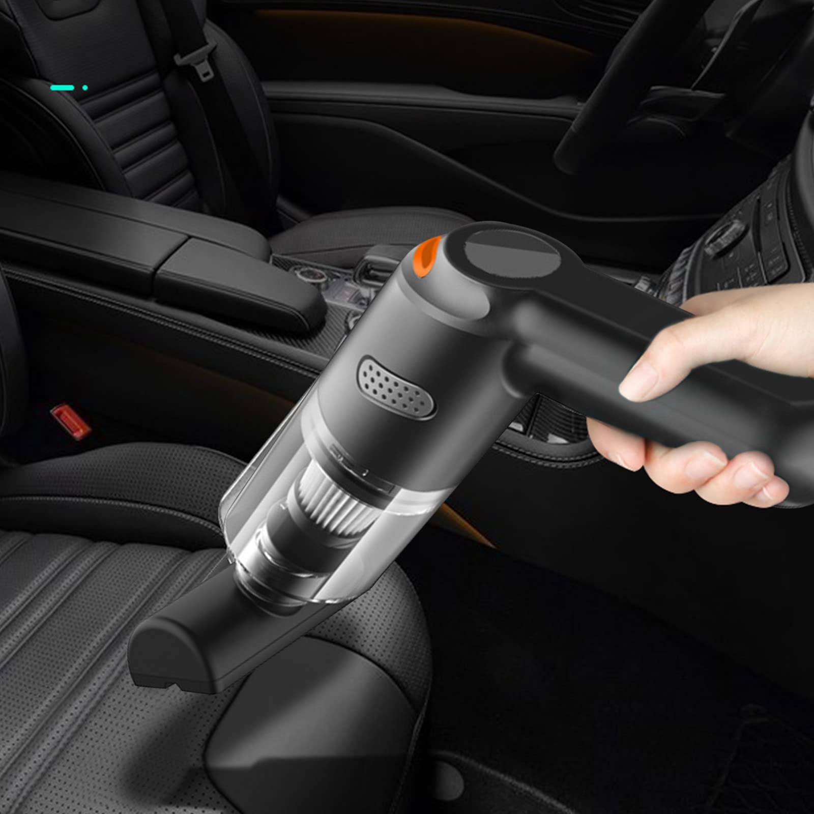 Cordless Car Vacuum Cleaner - High Power Handheld for Pet Hair & Home
