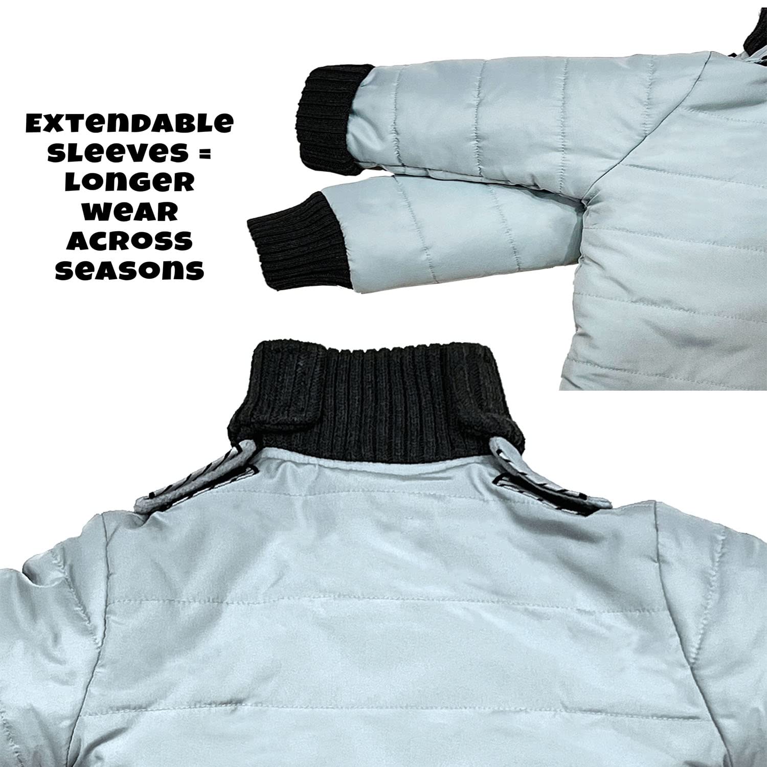 Buckle Me Baby Winter Coat - Safe & Warm Car Seat Jacket for Boys & Girls (6 Months-6 Years) | Shark Tank Featured | Perfect for Winter Travel & Outdoor Adventures