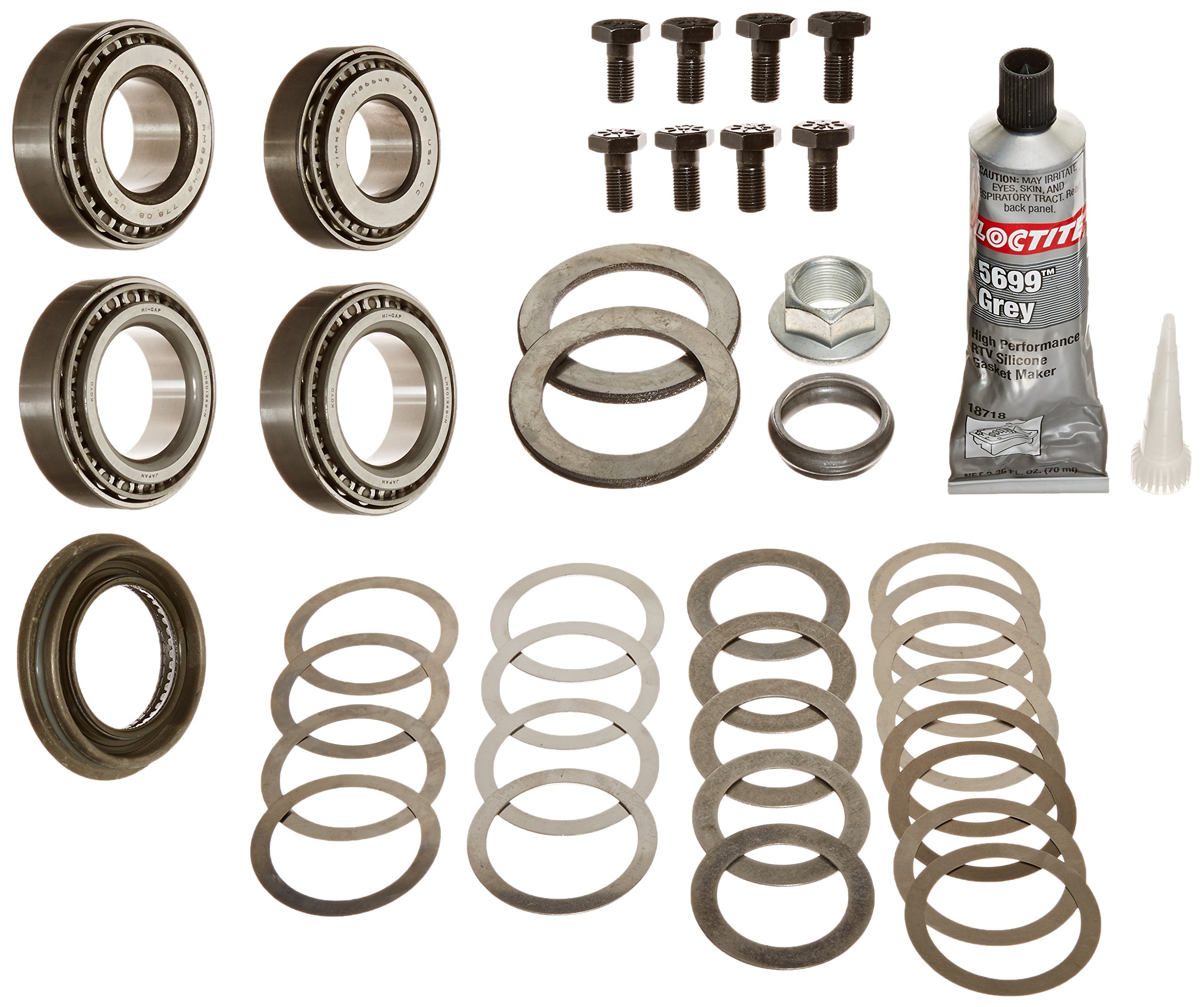Spicer 2017141 Axle Bearing Repair Kit - Complete Replacement Set for Heavy-Duty Trucks & Trailers - Perfect for Off-Roading, Towing & Commercial Use