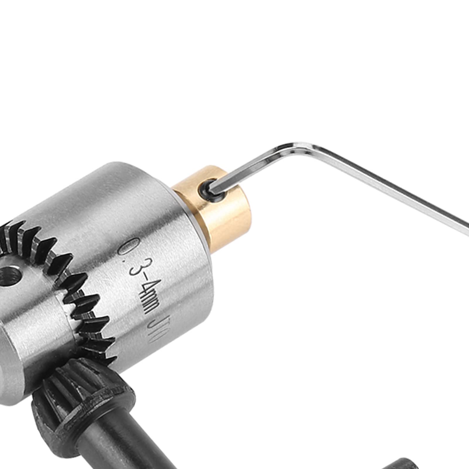 0.3-4mm Micro JTO Taper Mounted Drill Chuck Set with Wrench & Key - Precision Tool for Lathe, Electric Drills & DIY Woodworking Projects