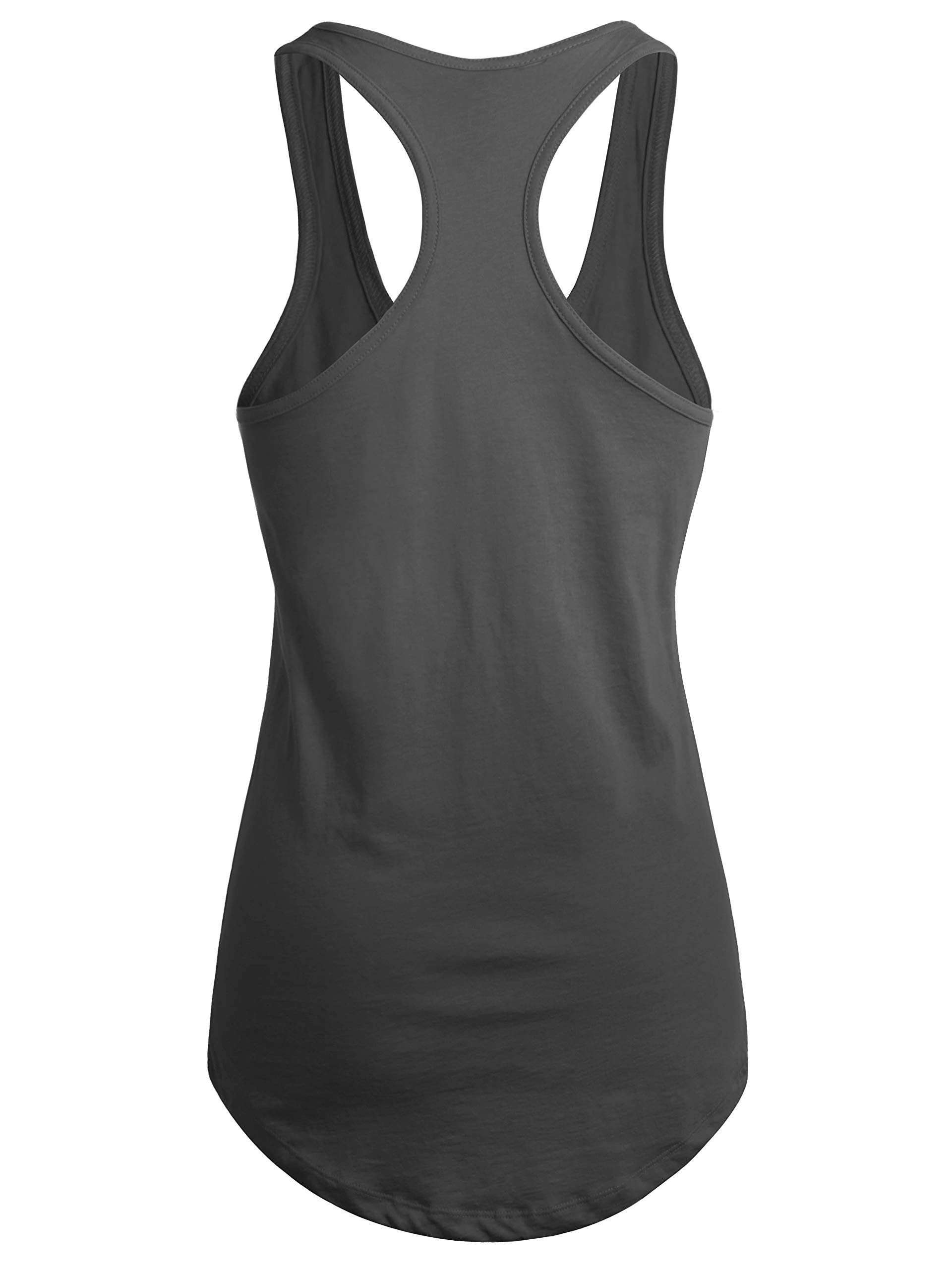 Ma Croix Essentials Women's Racerback Tank Top - Breathable Activewear for Yoga, Gym & Workout - Perfect for Fitness, Running & Casual Wear