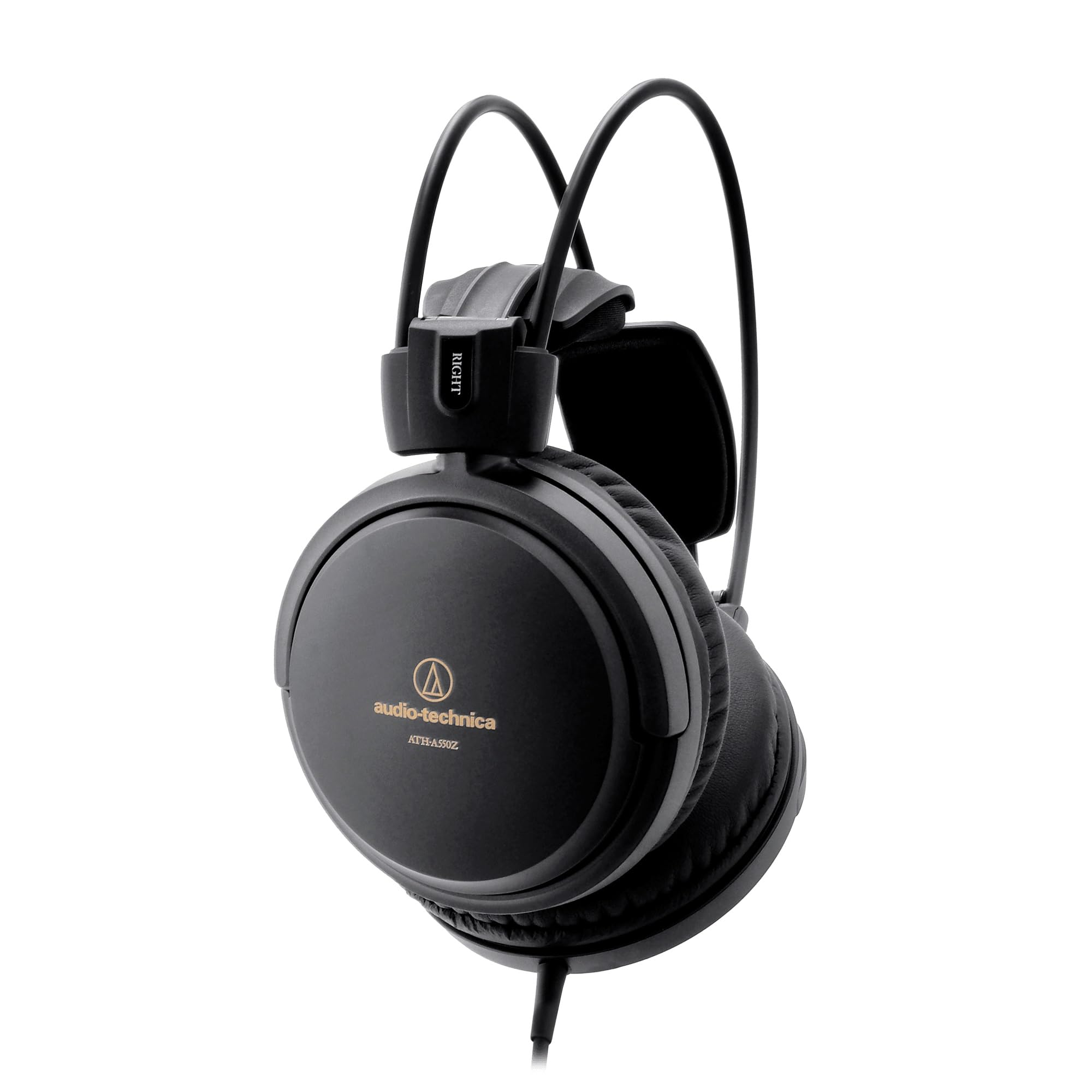 Audio-Technica ATH-A550Z Professional Closed-Back Studio Headphones - Adjustable Headband, High-Fidelity Sound, Noise Isolation - Perfect for Recording, Mixing & Music Production (Black)