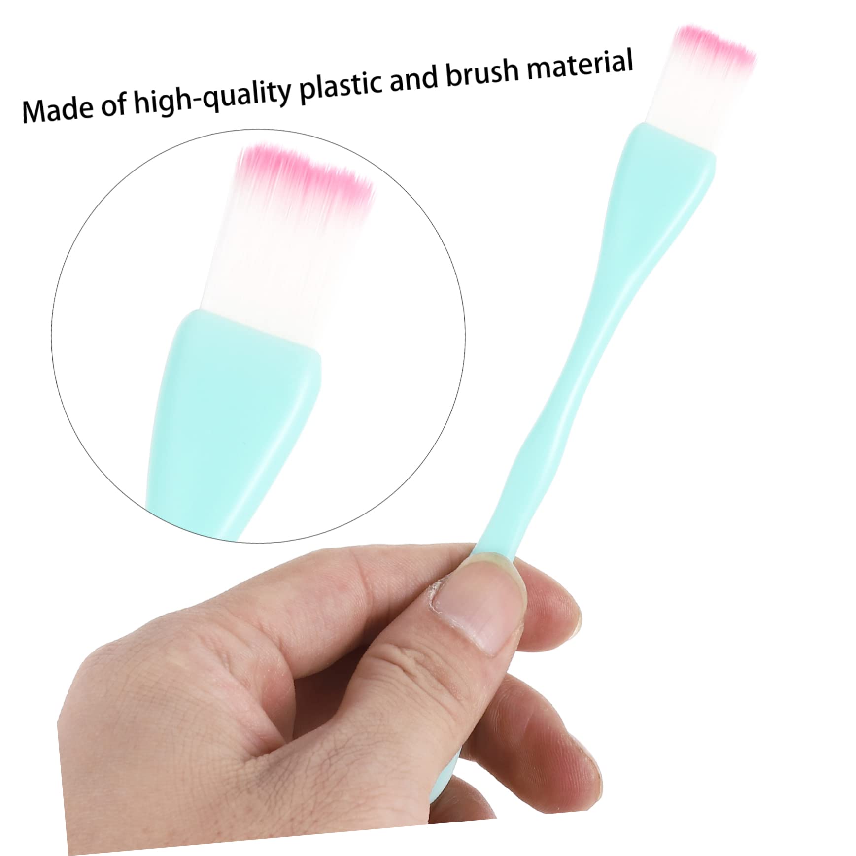 45 Pcs Reusable Double Head Silicone Face Scrubber Brush - Exfoliating Body & Facial Cleansing Tool for DIY Skincare, Makeup Removal & Spa Treatments