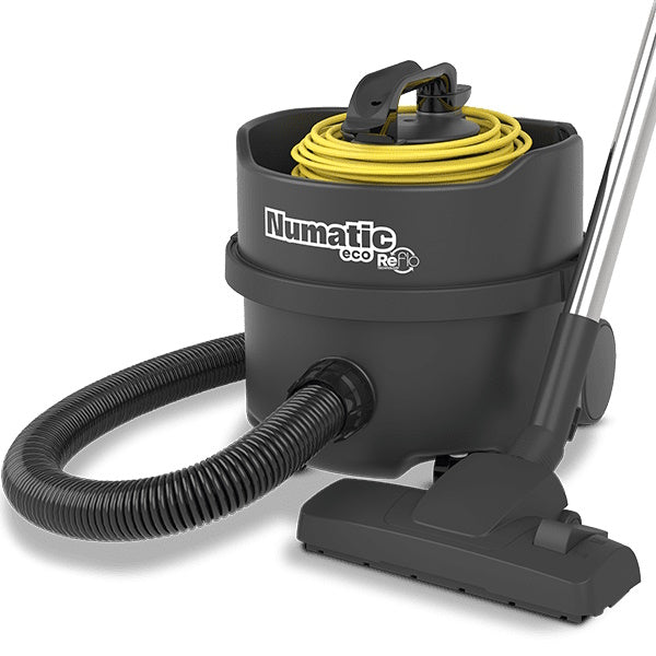 Numatic Eco Reflo Pull Along Vacuum Cleaner - Lightweight & Powerful Upright Vacuum for Hard Floors & Carpets - Perfect for Home, Office & Commercial Cleaning
