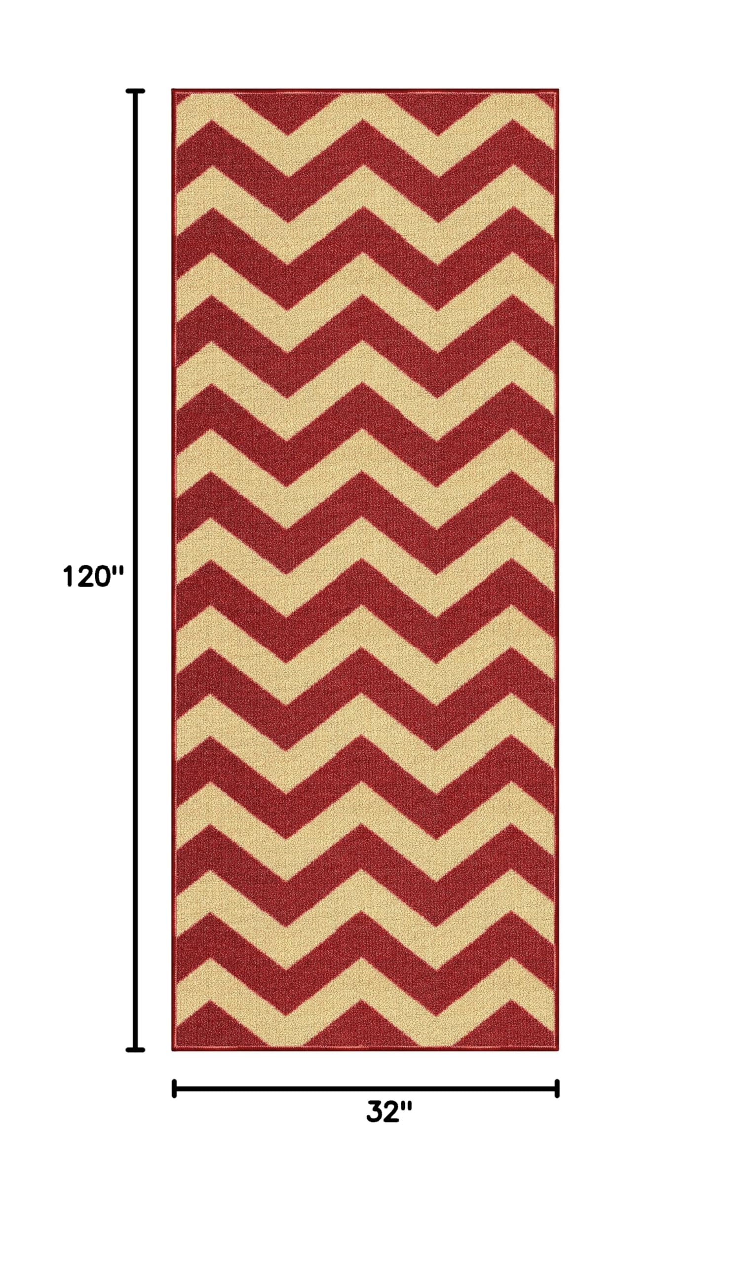 Non-Slip Rubber Backed 2'8
