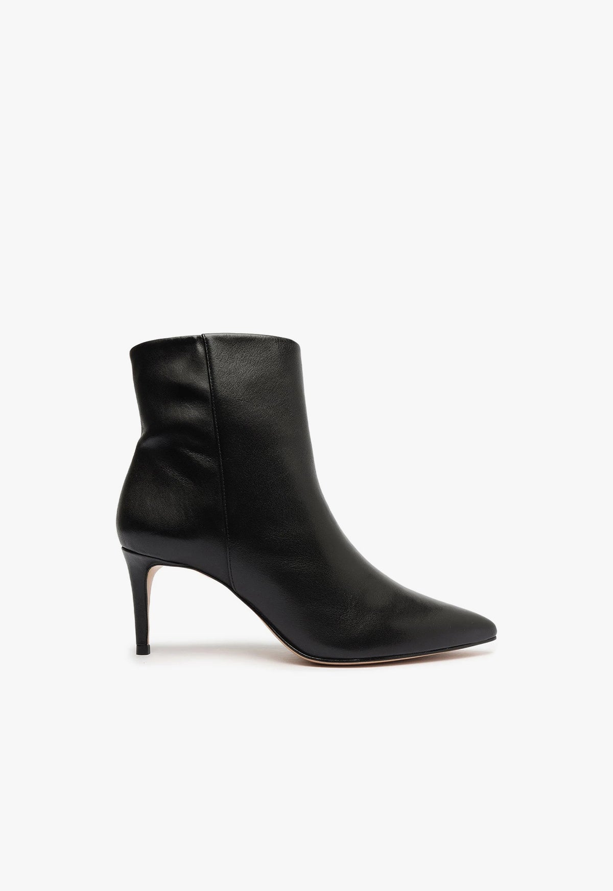 Magali Mid Leather Bootie - Stylish Ankle Boots for Women, Comfortable & Fashionable - Perfect for Fall, Winter & Everyday Wear