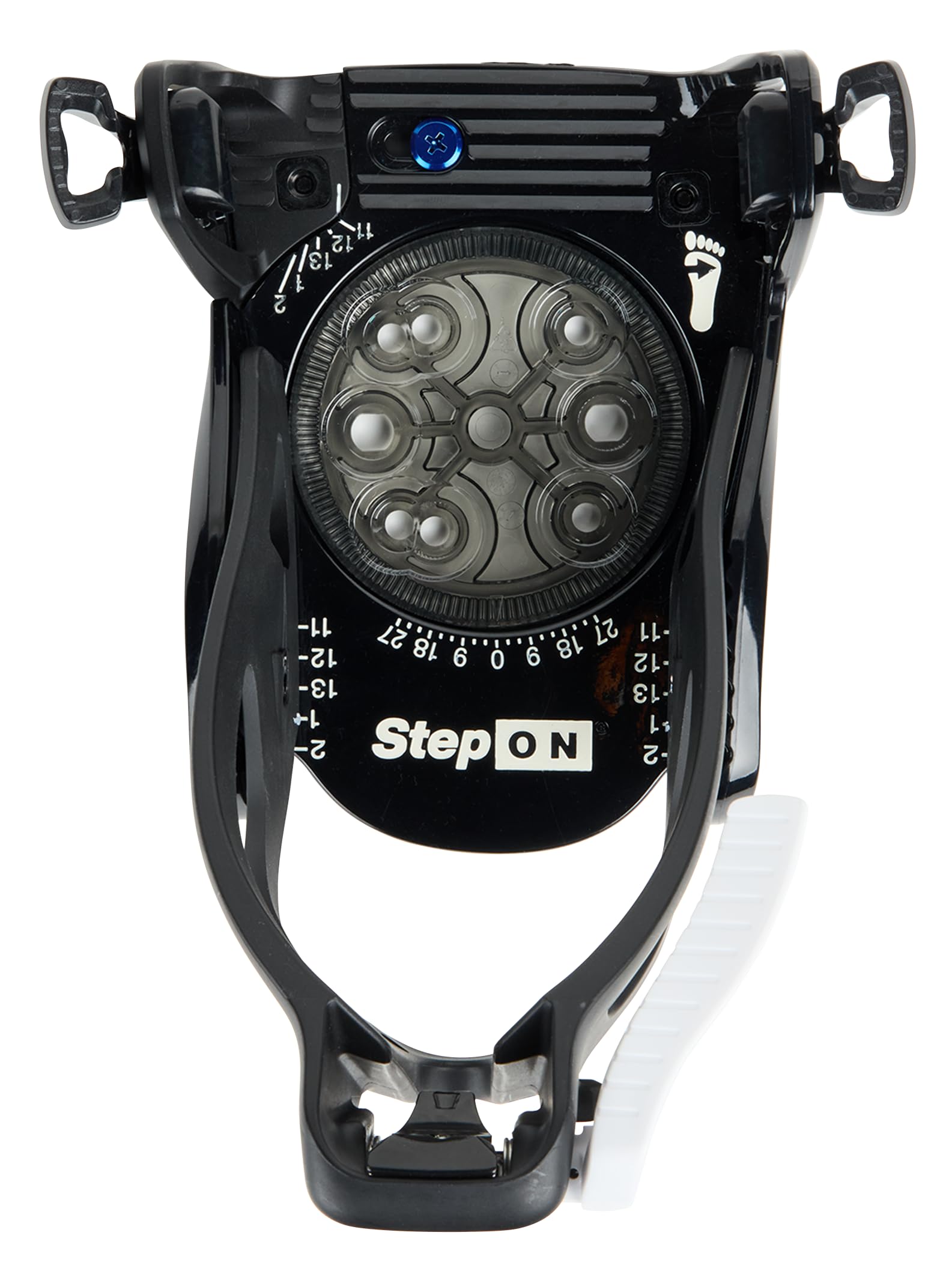 Burton Kids' Step On Grom Snowboard Bindings - Easy Click-In Bindings for Young Riders | Perfect for Learning & Freestyle Snowboarding