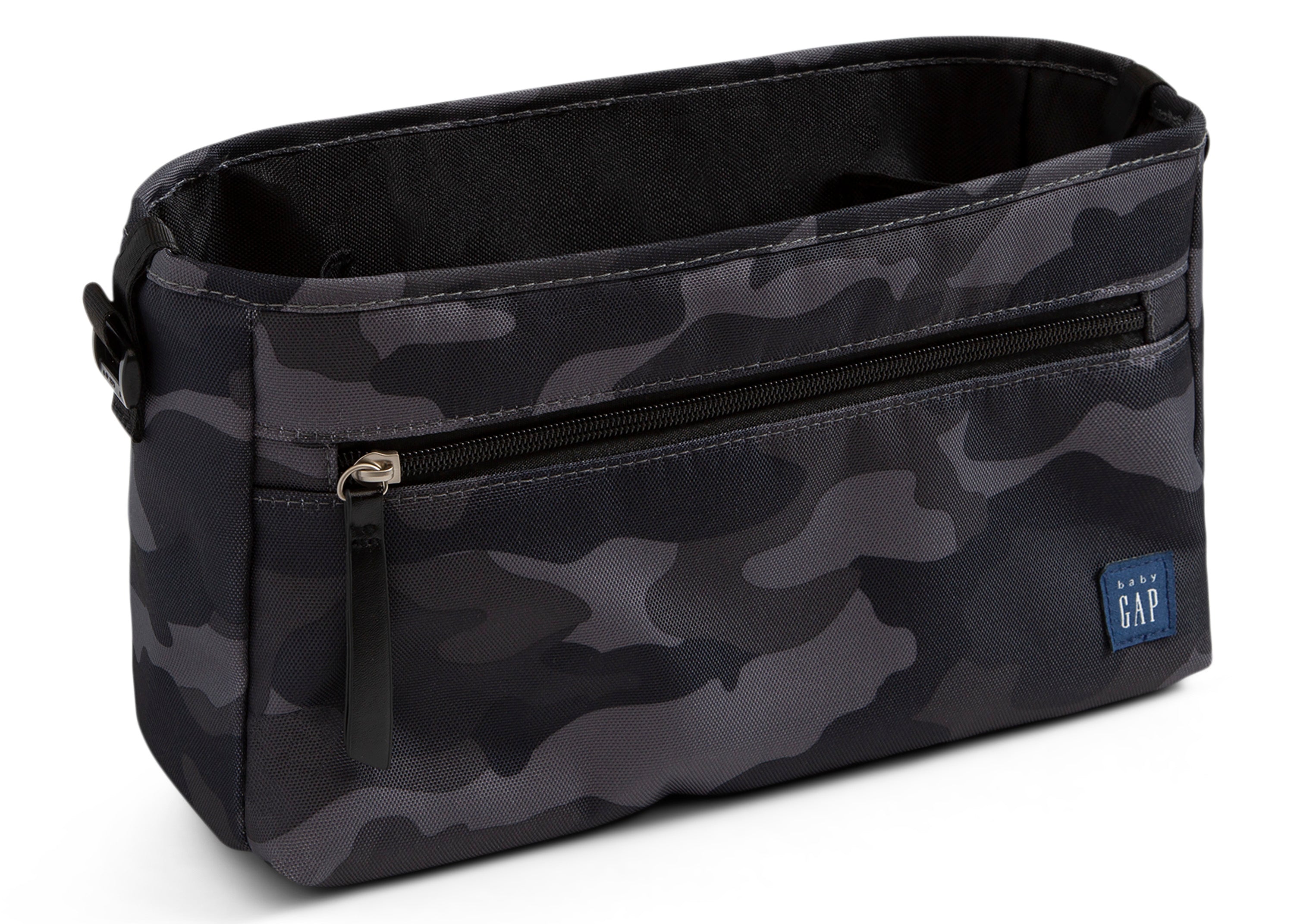 BabyGap Classic Parent Organizer for Single Stroller - Diaper Bag with Multiple Pockets & Insulated Bottle Holder - Perfect for On-the-Go Parents, Travel & Daily Strolls