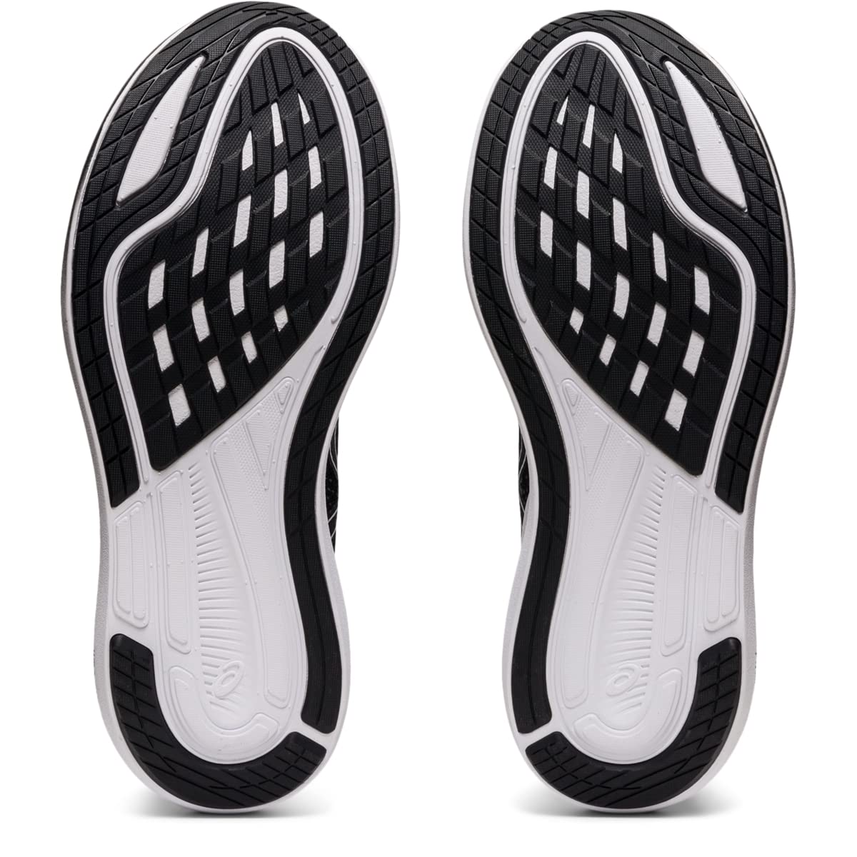ASICS Women's EvoRide 3 Running Shoes - Lightweight & Cushioned for Long Distance Training - Size 9 - Black/White - Perfect for Marathon, Jogging & Gym Workouts