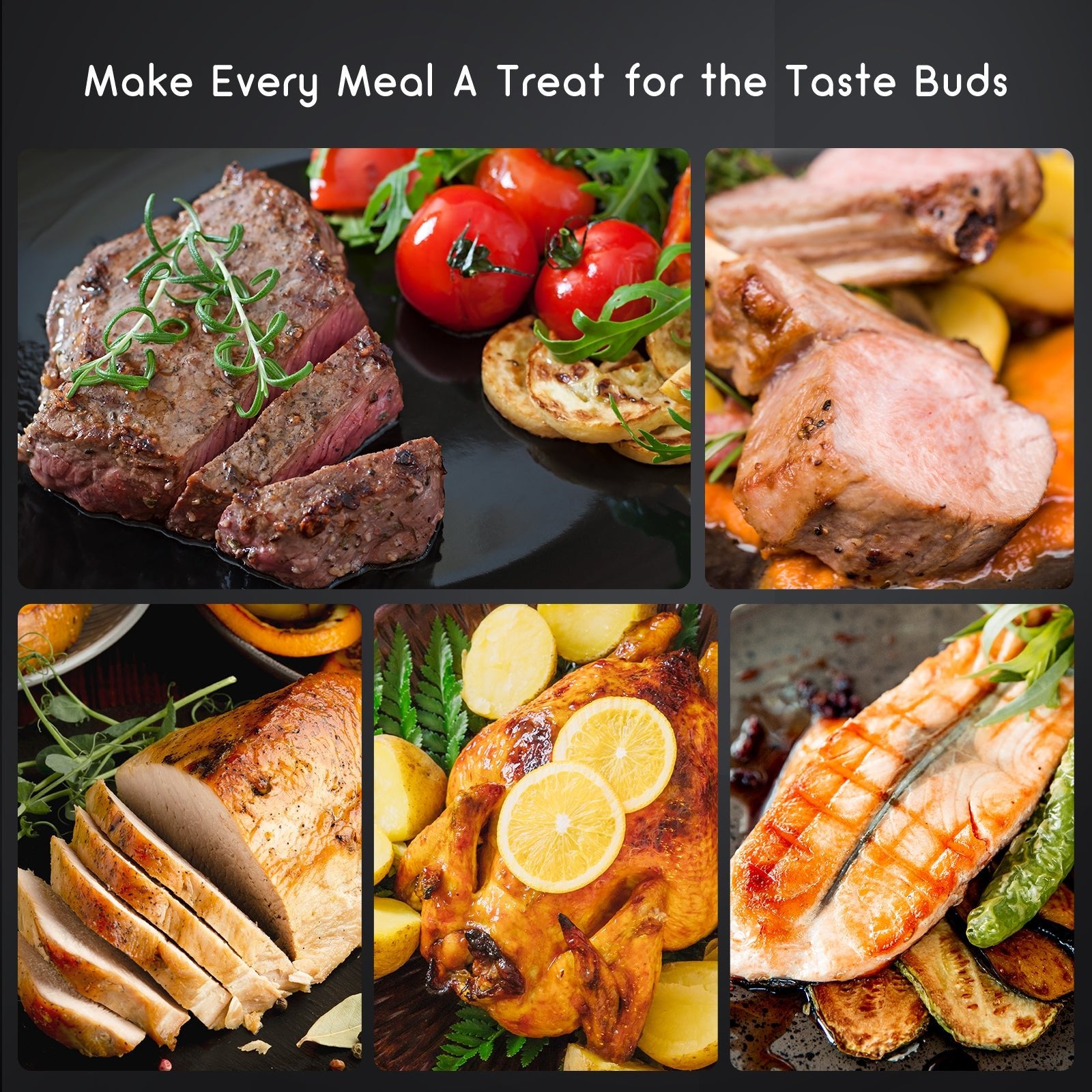 IDT 34E BW Smart Wireless BBQ Meat Thermometer with WiFi & Bluetooth - Perfect for Grilling, Smoking, and Outdoor Cooking