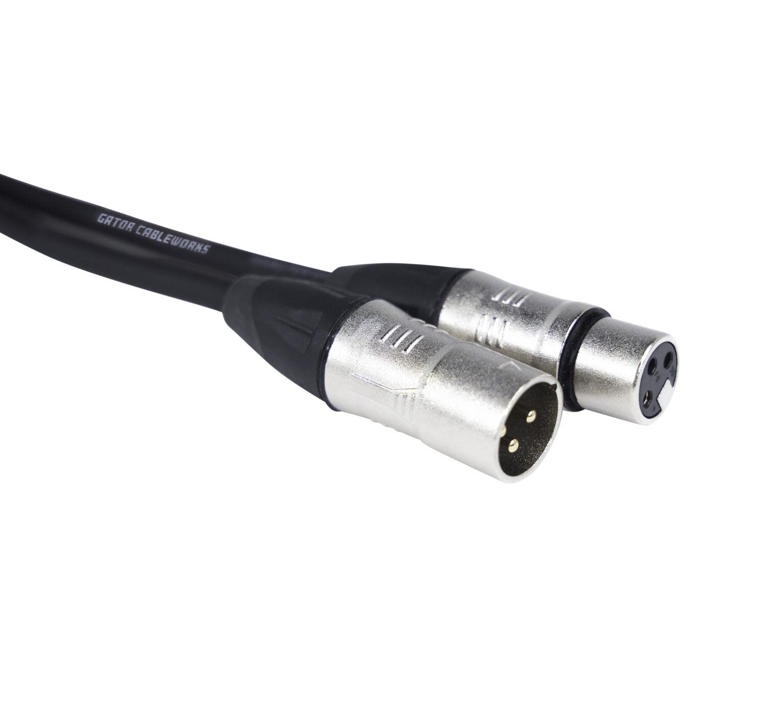Gator Frameworks 5 Foot XLR Microphone Cable - Professional Audio Cable for Studio Recording, Live Performances & Podcasting