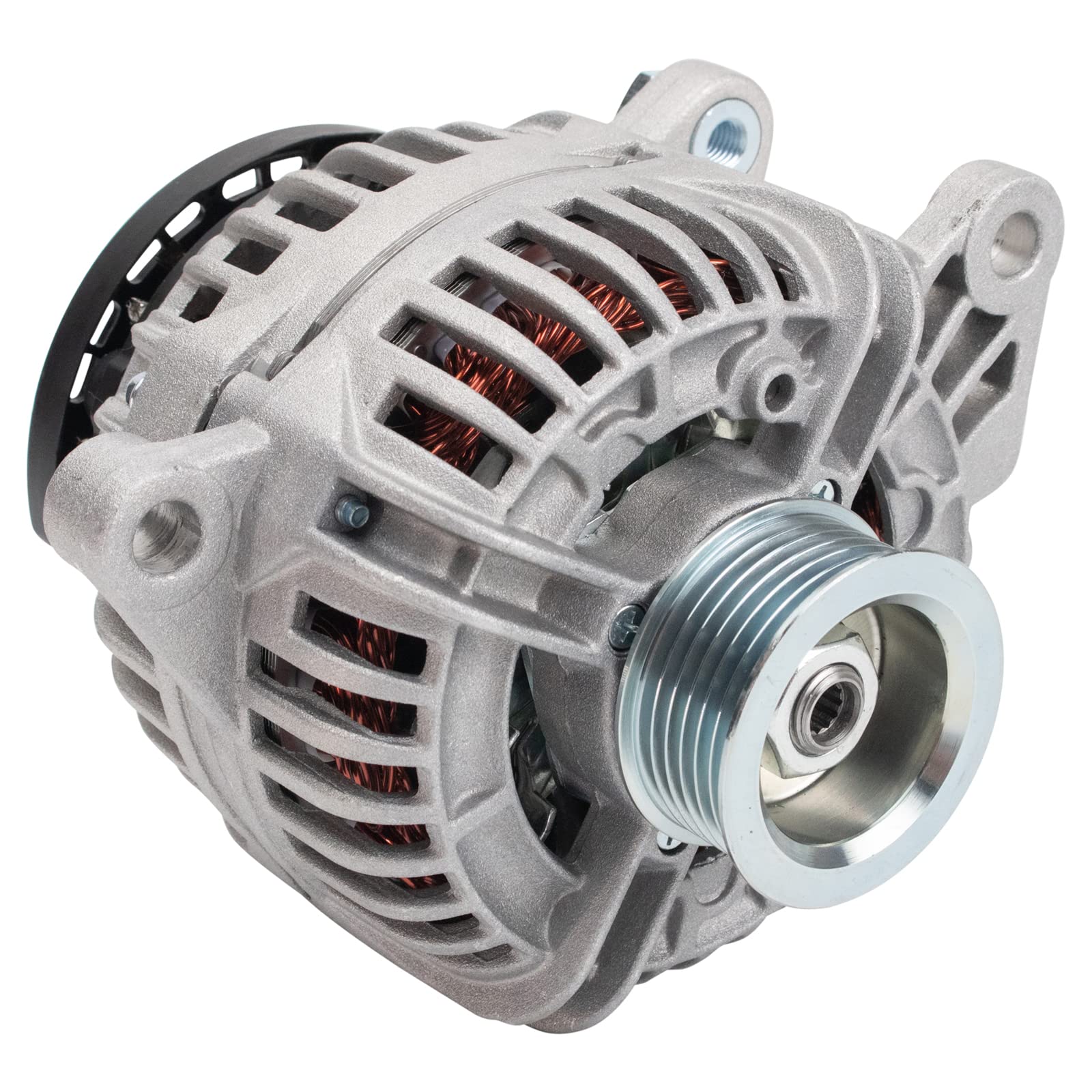 TRQ Alternator Replacement for 2001-2004 Jeep Grand Cherokee 4.7L V8 Engine - 13872 OEM Compatible Part - Off-Road & Daily Driving Power Solution