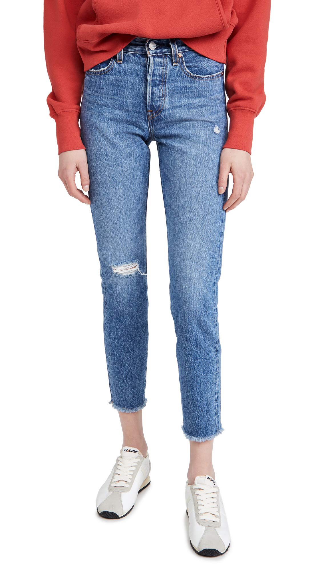 Levi's Women's Wedgie Icon Fit High Waist Jeans - Vintage Denim Pants for Casual Outfits & Everyday Wear