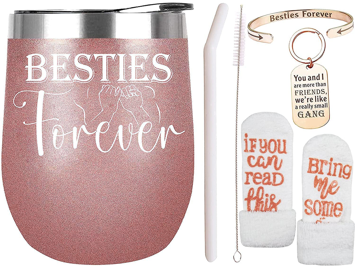 Best Friend Tumbler - Unique Birthday Gift for Women | BFF Cup for Coffee & Work