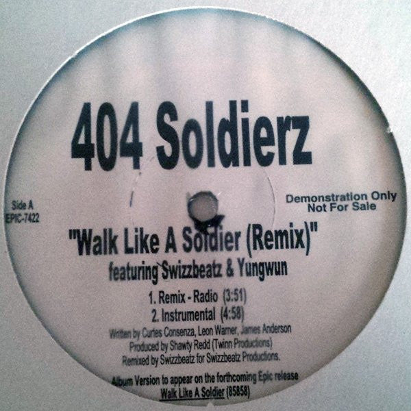 404 Soldierz - Walk Like A Soldier (Remix) - 12