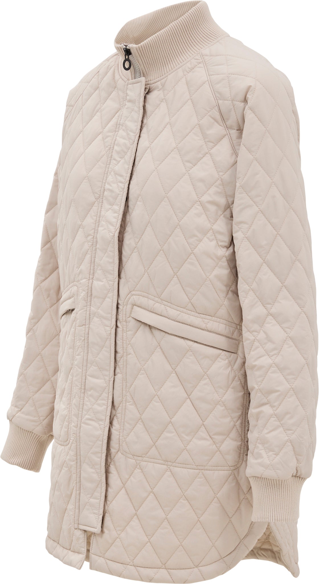 Women's 3/4 Sleeve Bomber Jacket - Aviator Blouson Style Lightweight Jacket for Casual Wear & Outdoor Activities