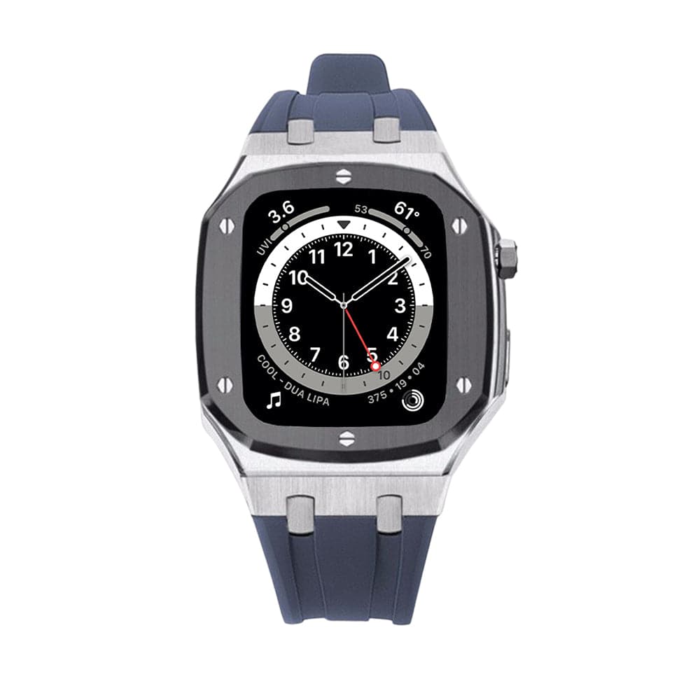 Apple Watch Rugged Rubber Case for iWatch Series 6/7 - Shockproof Protective Cover for Outdoor Sports & Fitness Activities