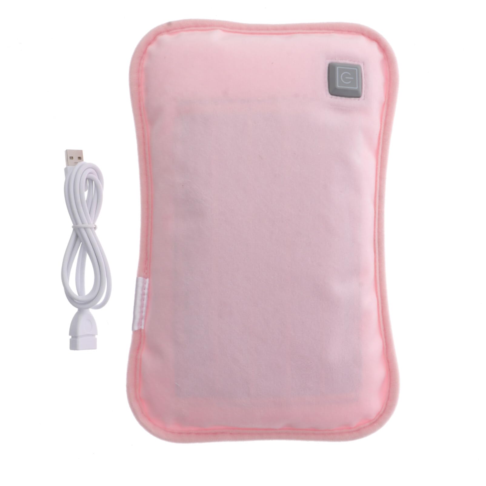 Healifty Rechargeable Electric Hot Water Bottle with Plush Cover - Fast Boiling Kettle for Kids & Adults, Portable Heating Bag for Pain Relief, Bed Warmers & Travel Use