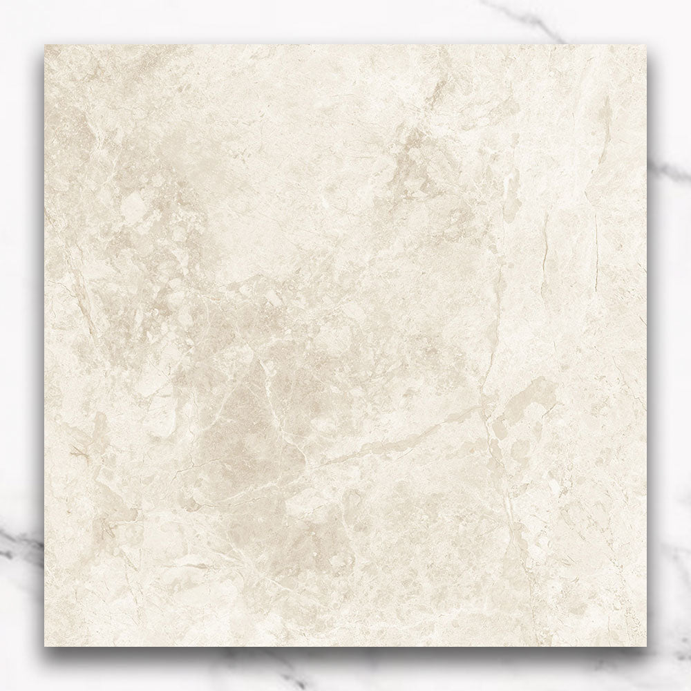 Turin Beige 300x300mm Matte Porcelain Floor Tiles - Durable & Stylish for Living Room, Kitchen, and Bathroom Renovations