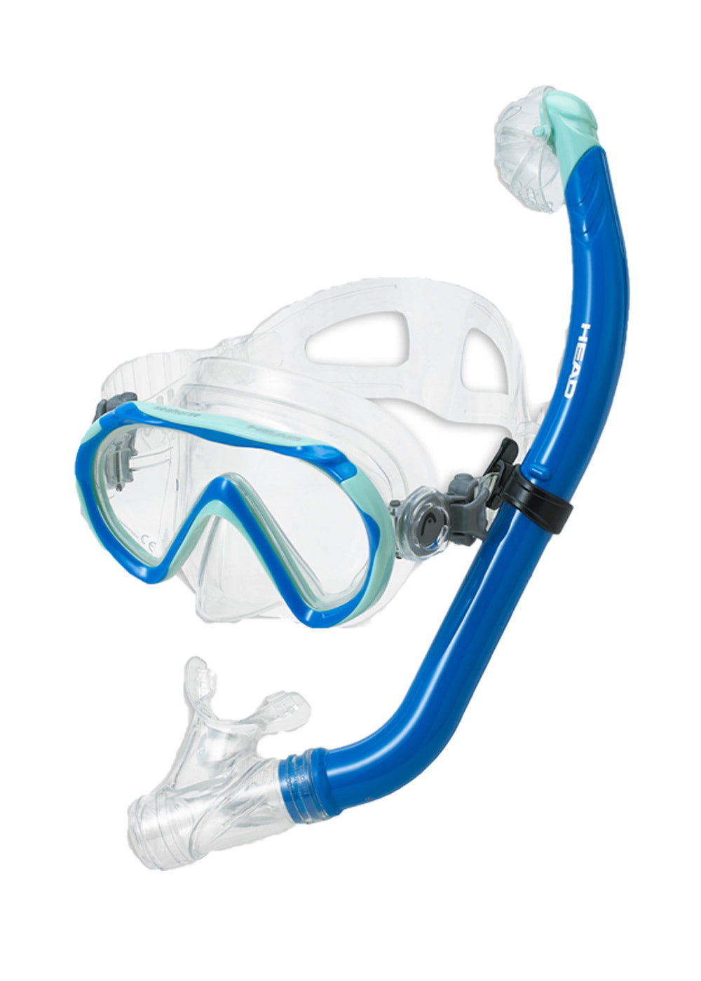 Mares Sea Pals Snorkeling Set - Puffer Fish Design for Kids & Adults | Comfortable Snorkel Mask & Fins for Swimming, Beach Vacation & Underwater Exploration