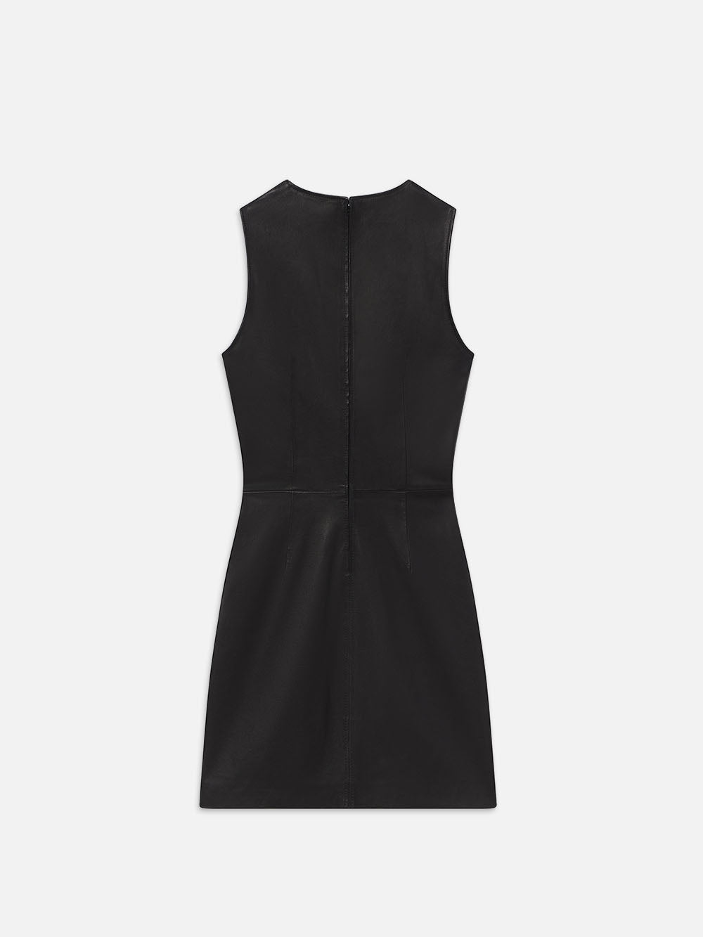 Black Leather Keyhole Dress for Women - Elegant & Sexy Party Outfit for Evening Events & Date Nights