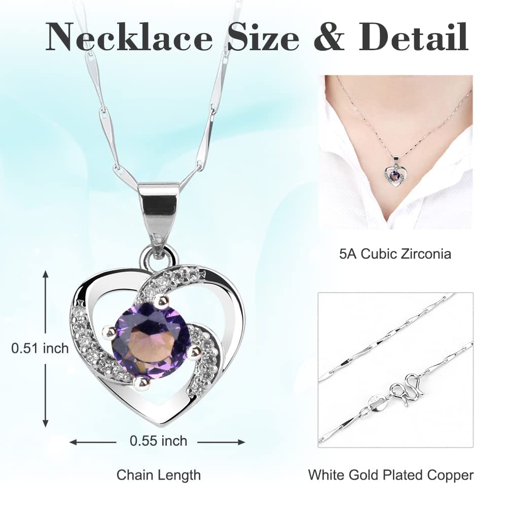 SHOKUTO Preserved Rose - Eternal Flower Jewelry Box with Necklace, Perfect Birthday Gift for Women, Mom, Girlfriend, Wife, Grandma, Daughter & Sister | Romantic Keepsake for Anniversary, Valentine's Day & Special Occasions