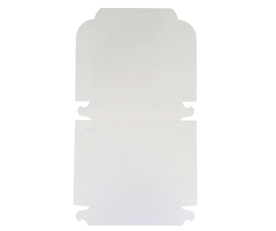 Premium EB White Cake Boxes 8x8x1.75 Inches - Perfect for Birthday Cakes, Wedding Desserts & Bakery Packaging