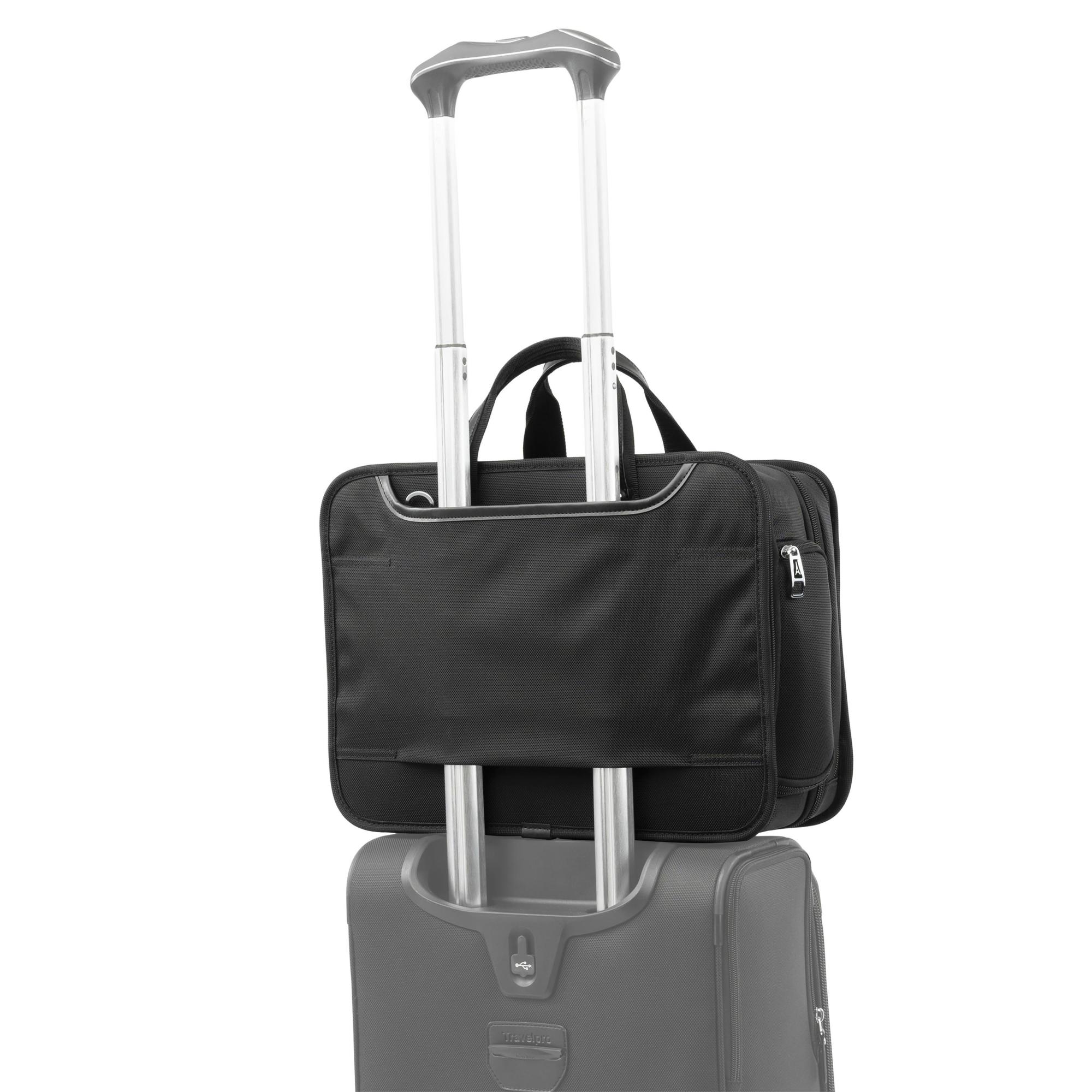 Travelpro Platinum Elite Expandable Business Briefcase - Durable Carry-On Laptop Bag for Professionals | Perfect for Business Travel, Office Commute & Executive Meetings