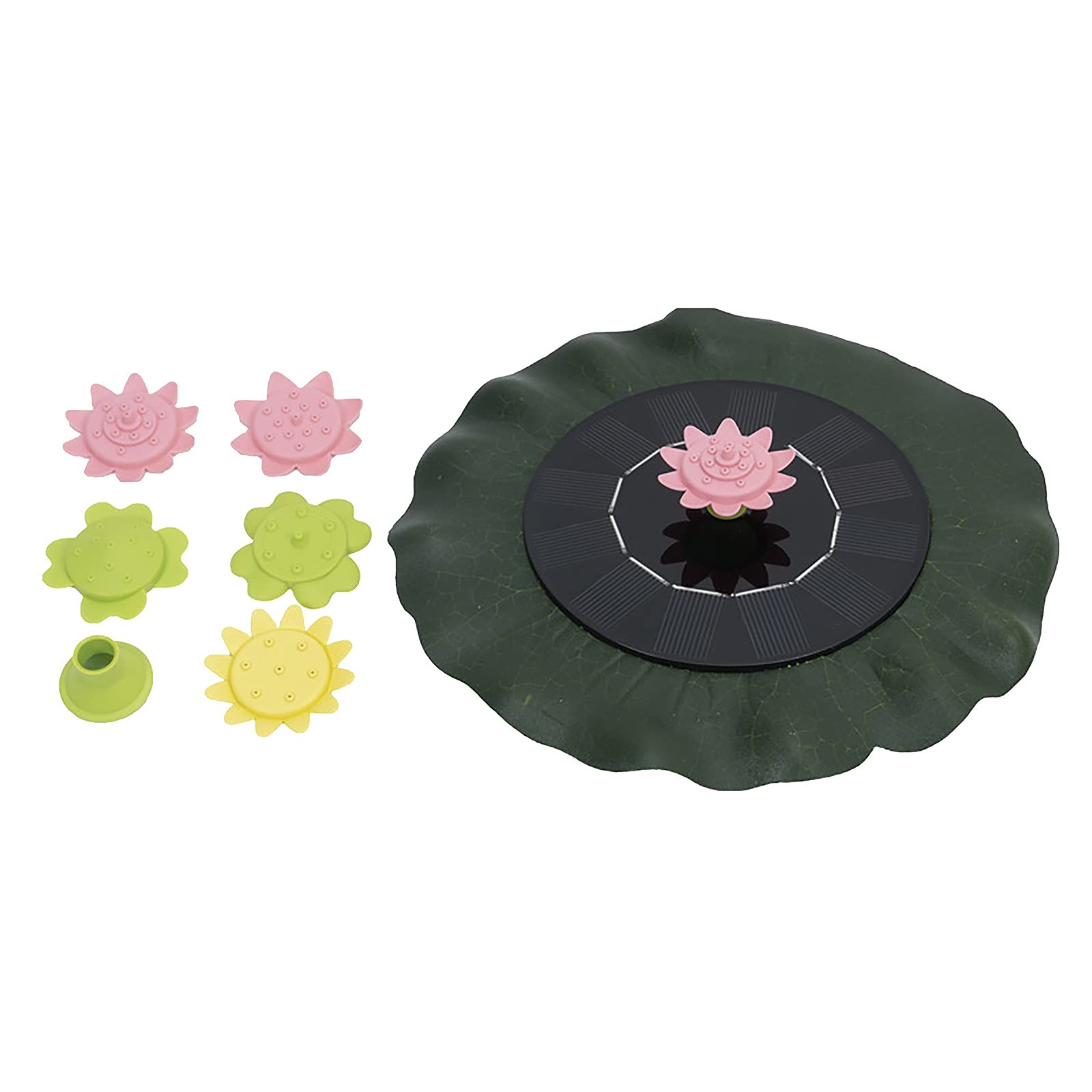 Solar Powered Water Fountain Pump - Outdoor Solar Fountain for Bird Bath, Pond, Garden & Pool | Eco-Friendly Solar Water Pump with Sunflower Design | Perfect for Backyard Decor, Pet Water Feature & Kids Outdoor Play