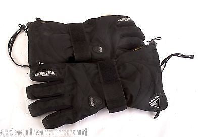 LEVEL Fly Junior Snowboard Protective Gloves - Large Size 6 - Excellent Condition - Warm & Durable for Snowboarding & Winter Sports