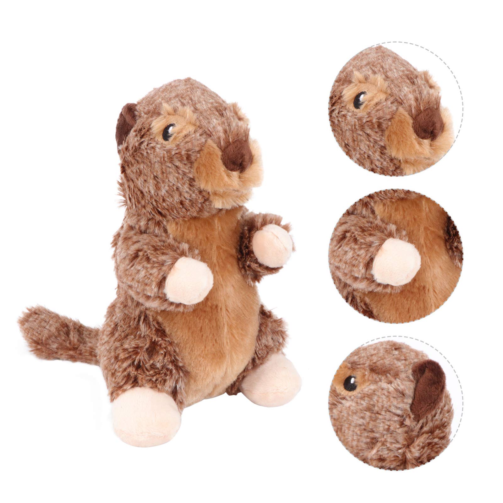 Balacoo Squeaky Plush Dog Toy - 1pc Soft Stuffed Chew Toy for Small Dogs & Puppies, Durable Bite-Resistant Pet Plushie for Teething & Playtime - Perfect for Indoor Play, Training & Cuddling