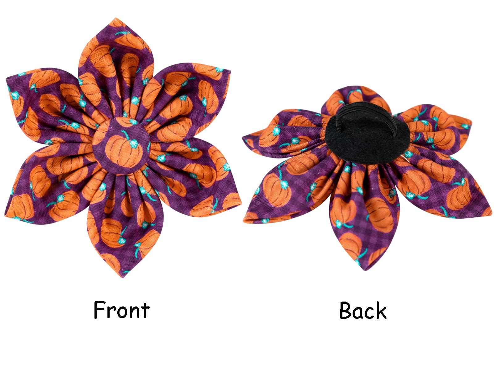 Lionet Paws Adjustable Flower Dog Collar - Comfortable Halloween Pet Collar for Small Medium Large Dogs - Perfect Gift for Puppies & Dog Lovers (Ideal for Costume Parties, Photo Shoots & Daily Walks)